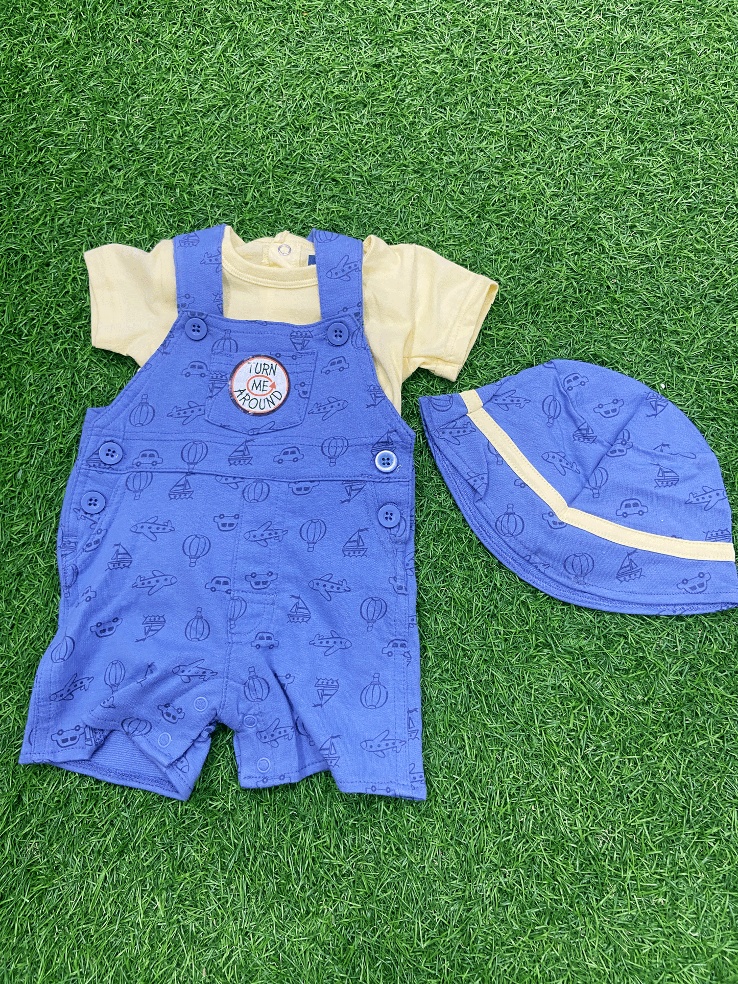 CONJNTO OVERALL PARA BEBES-D94368TTD943469TT