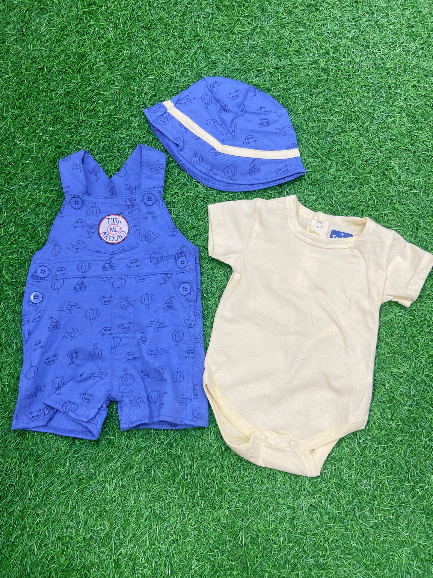 CONJNTO OVERALL PARA BEBES-D94368TTD943469TT