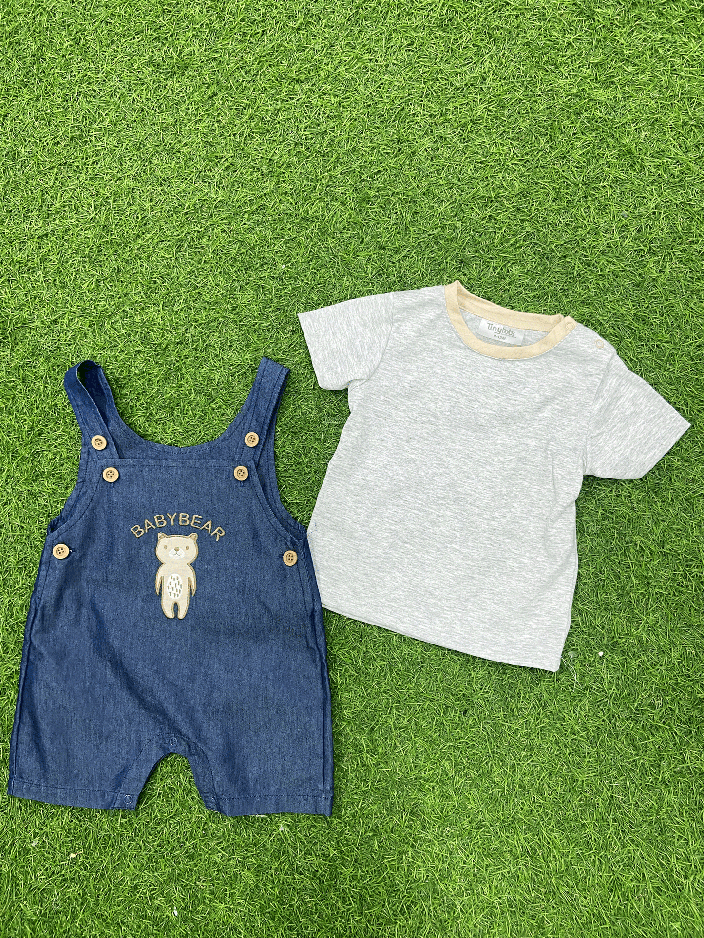 CONJUNTO OVERALL DE BEBE-123W252995