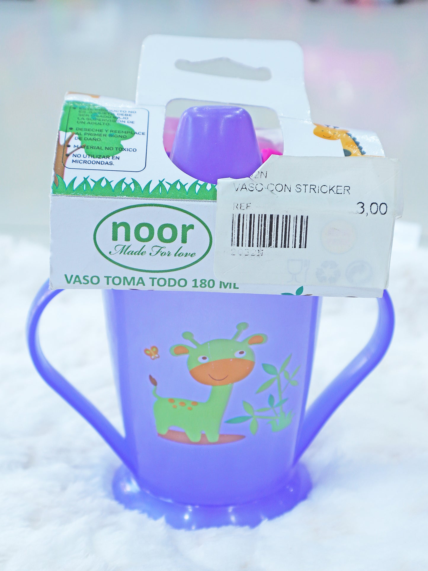 Vaso entrenador de 180 mL- 2032N