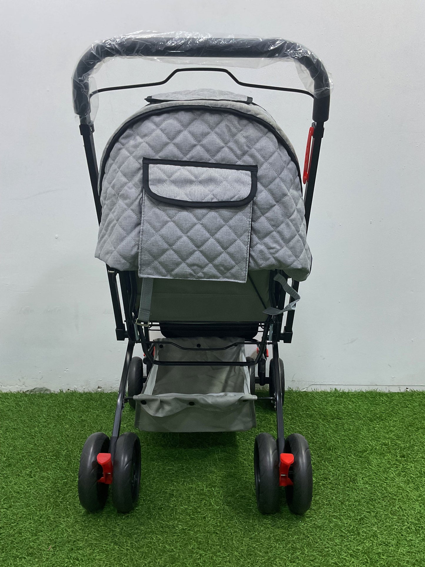 COCHE DOBLE VISTA - BD008GREY