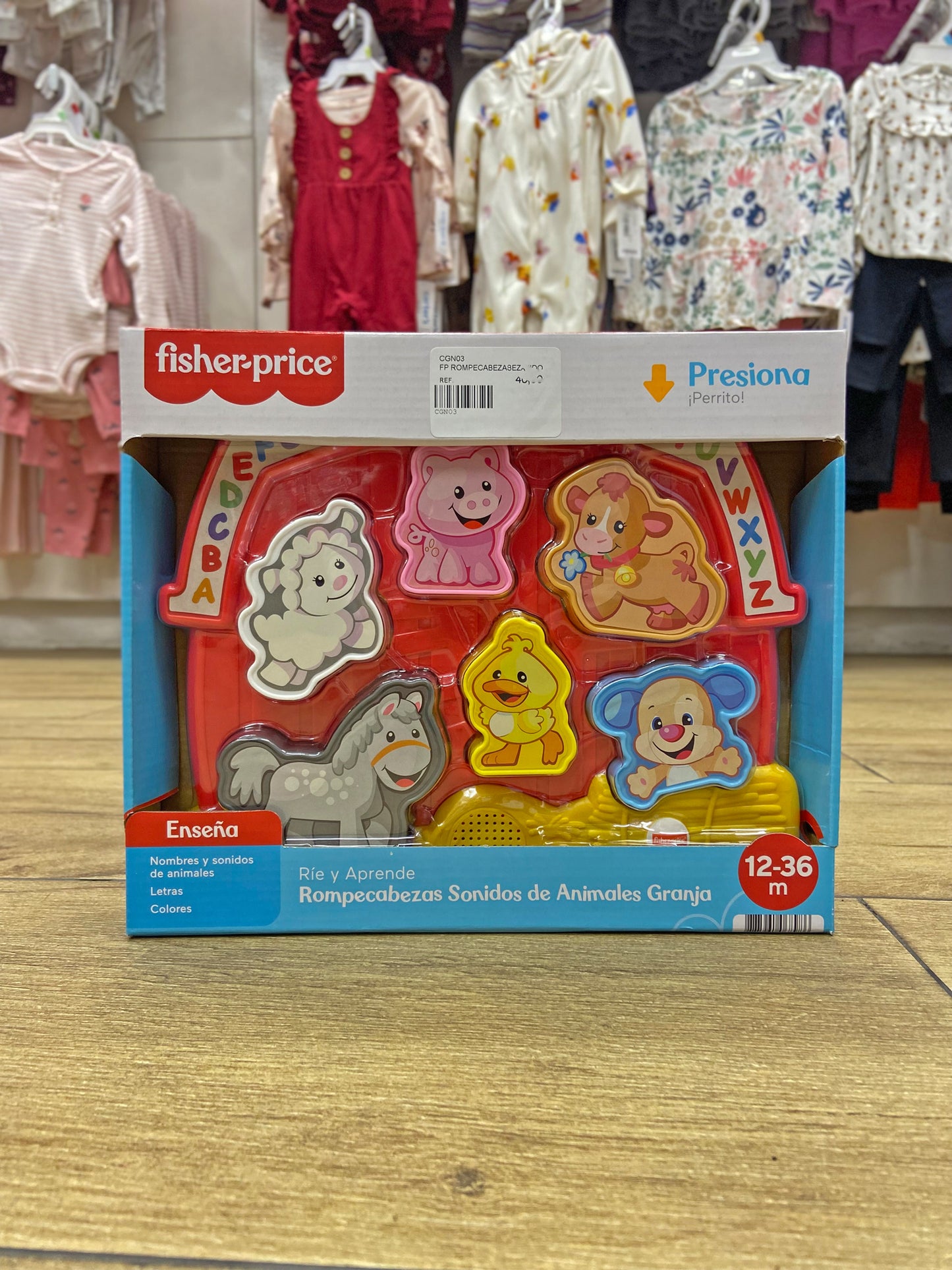 Rompecabezas de Fisher Price - CGN03