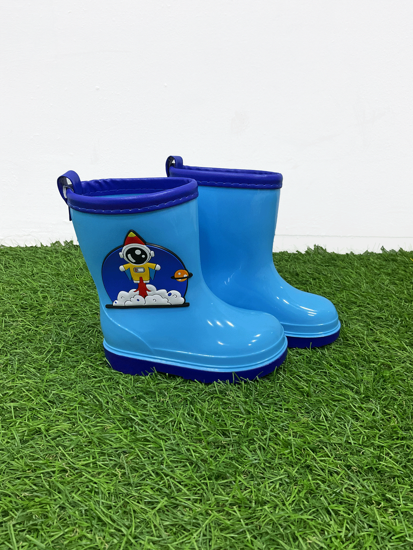 Botas de lluvia con figura de astronauta - 84842