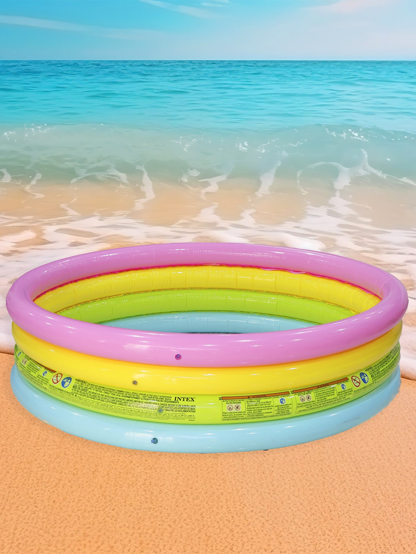 Piscina de aros 4 colores -