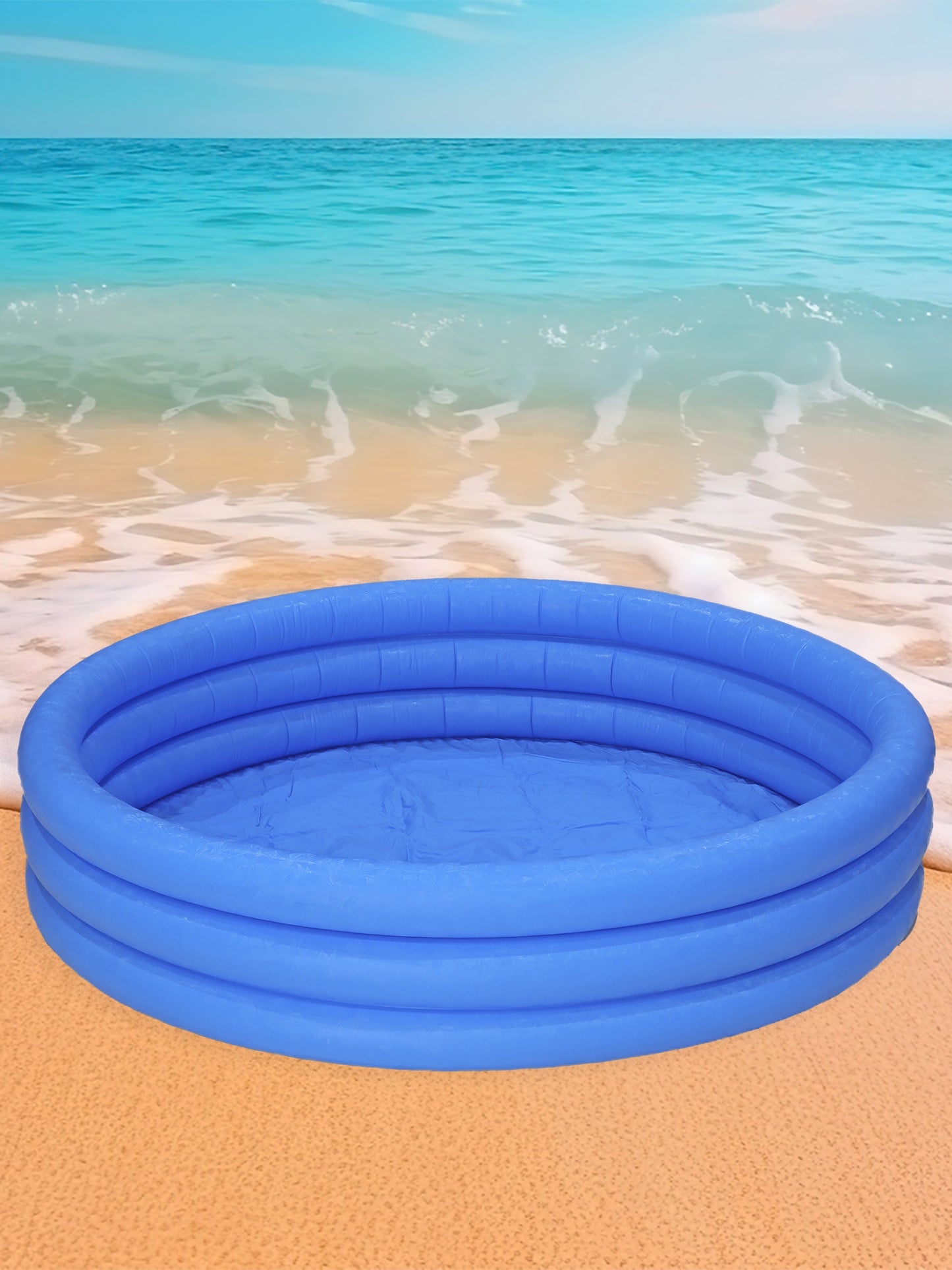 Piscina de aros azules GRANDE - 58446N