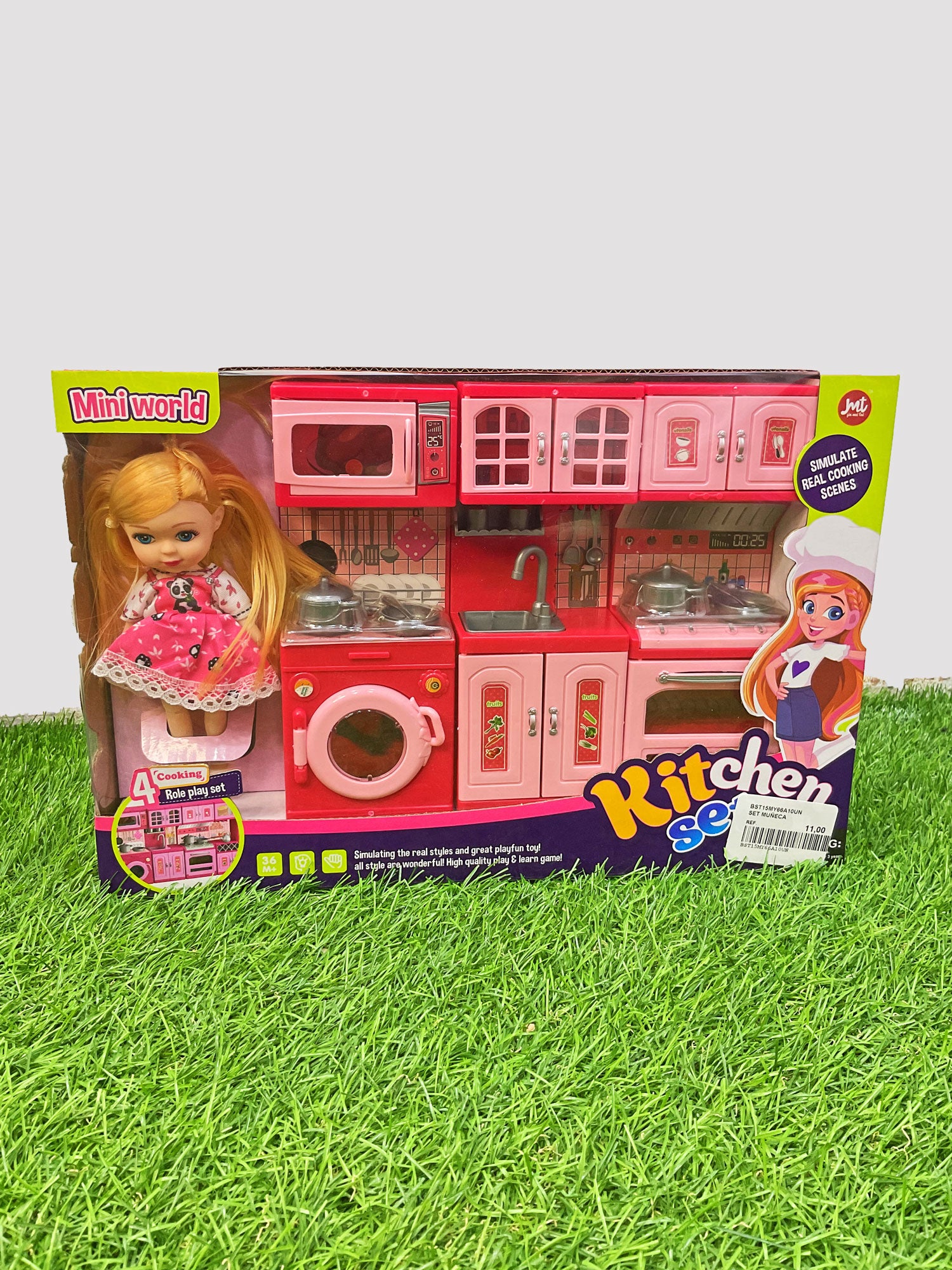Set muneca con cocina MY66