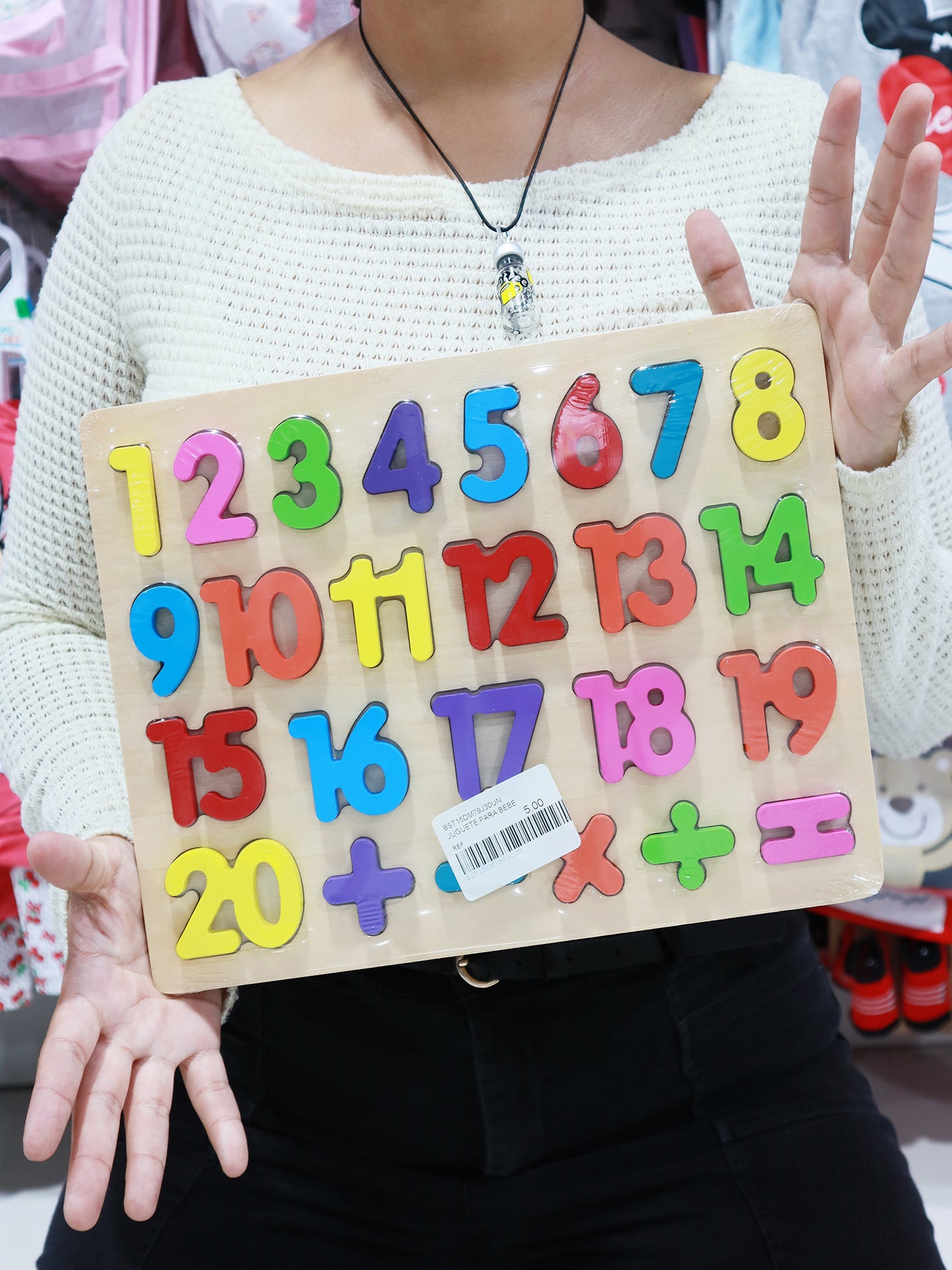 Juguete didáctico de operaciones matemáticas - DM79