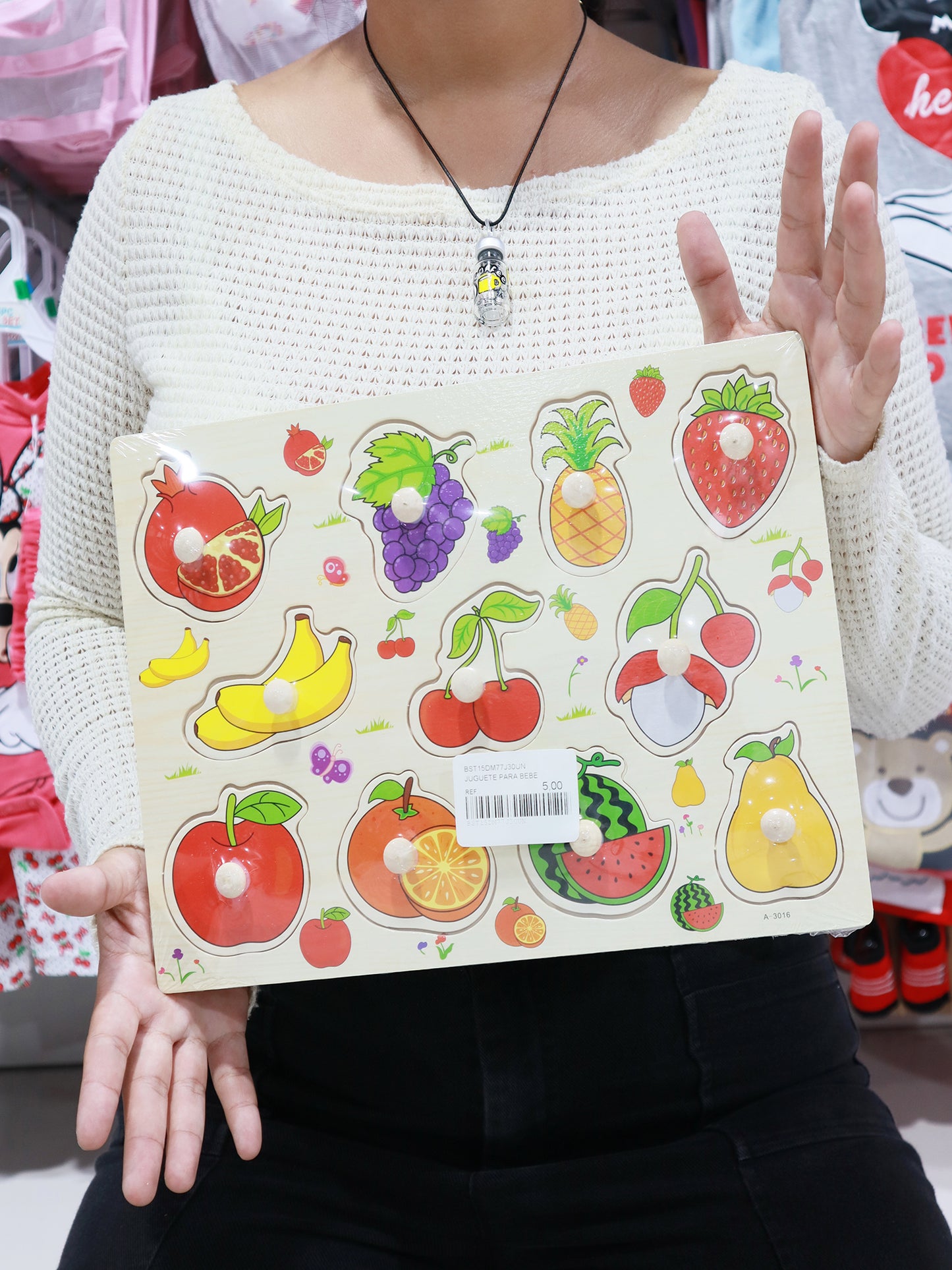 Juguete didáctico de frutas - DM77