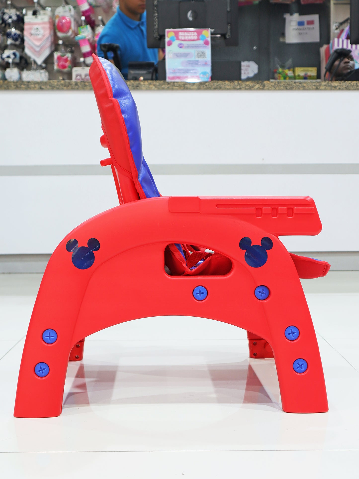 Silla de comer convertible