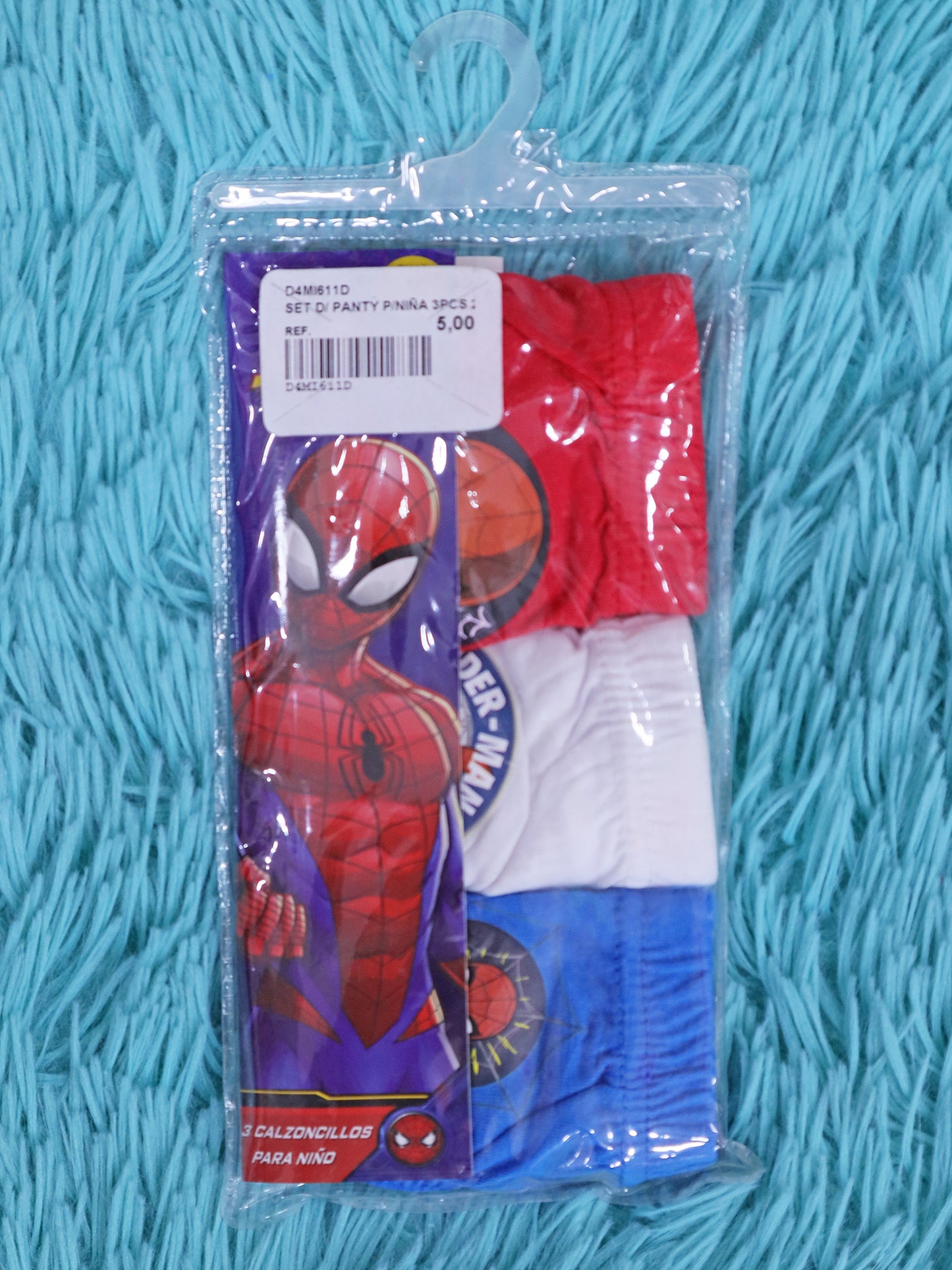 Set 3 calzoncillos de Spider- Man -D4MI611D