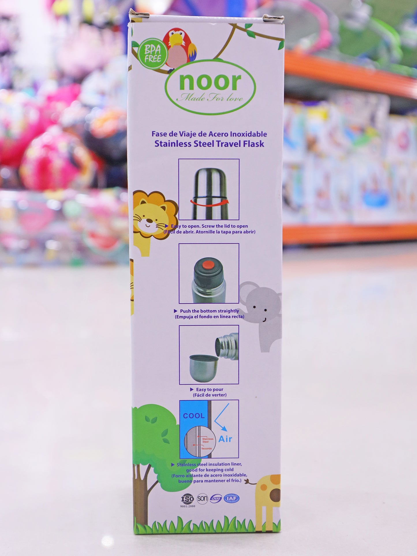 Envase térmico de acero inoxidable - LTS003