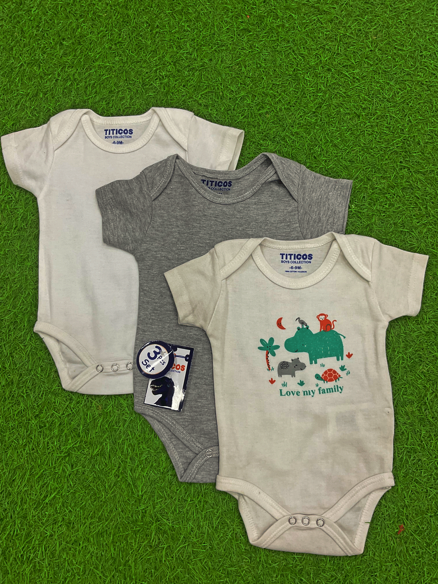 SET DE BODYS PARA BEBES- 431419813