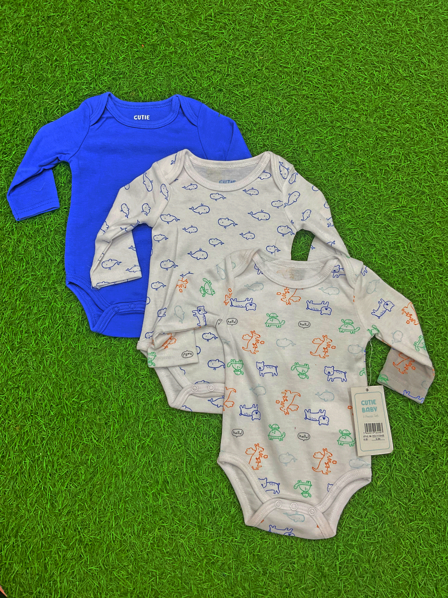 SET DE BODYS PARA BEBES- 421416449