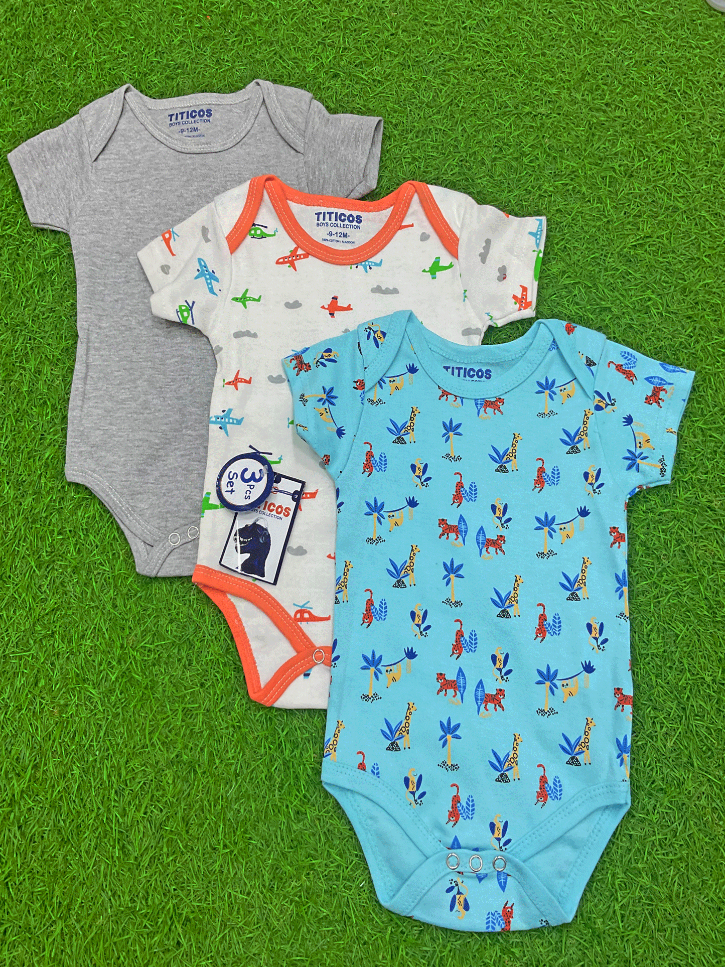 SET DE BODYS PARA BEBES- 431419813