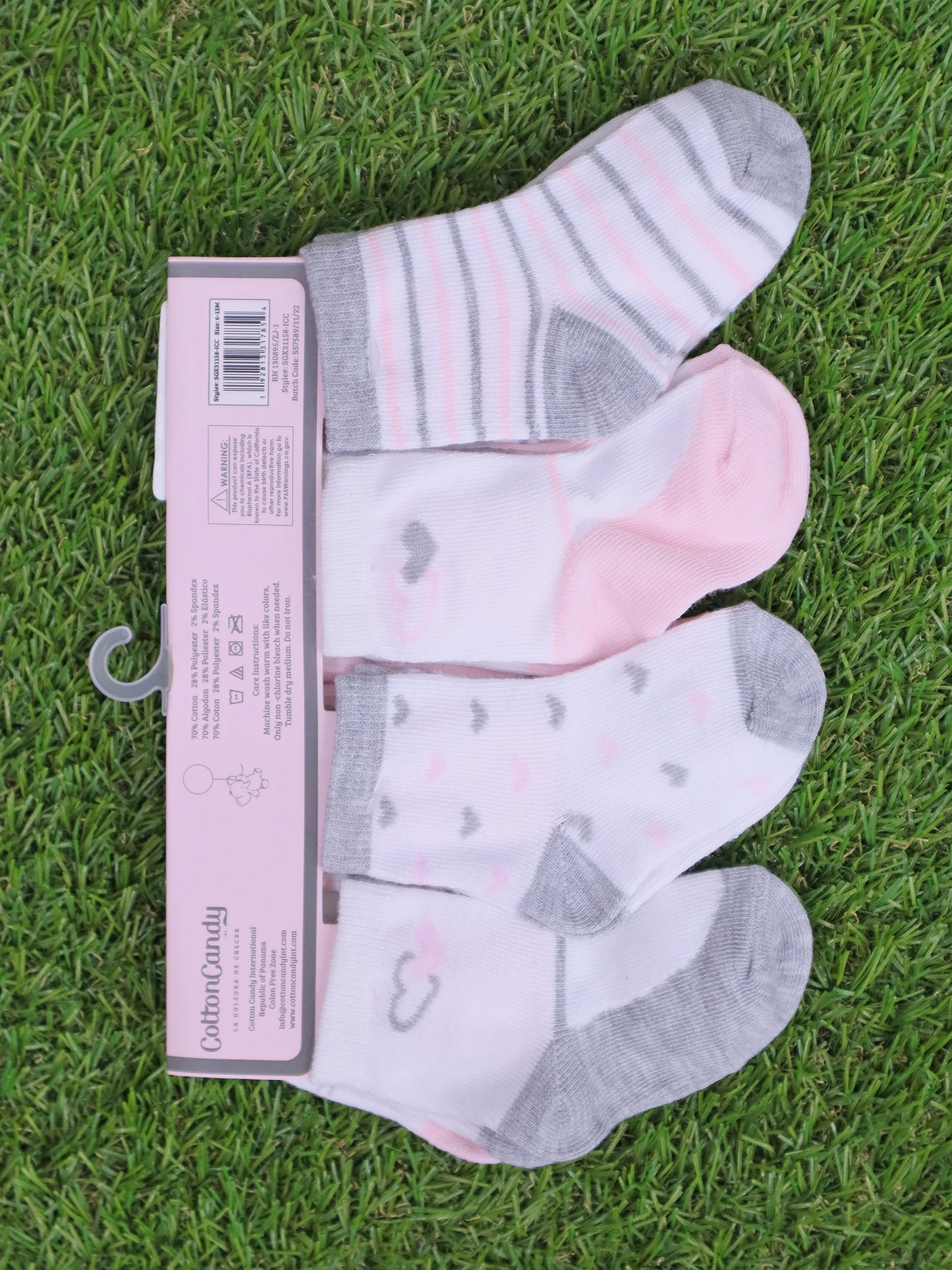 Set 8 pares de medias para niñas - SGX31158ICC