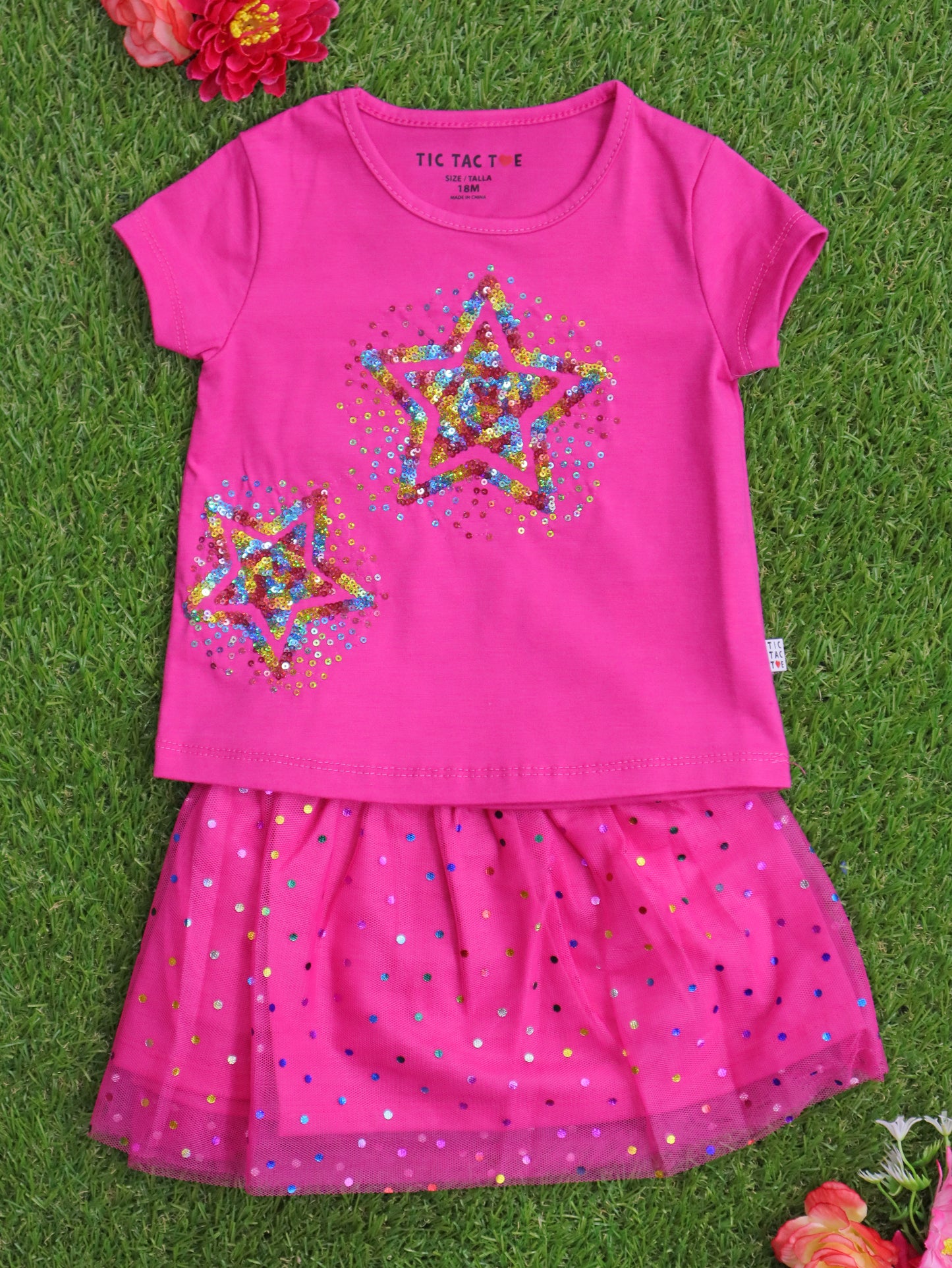 Conjunto de camisa y falda -1010513A