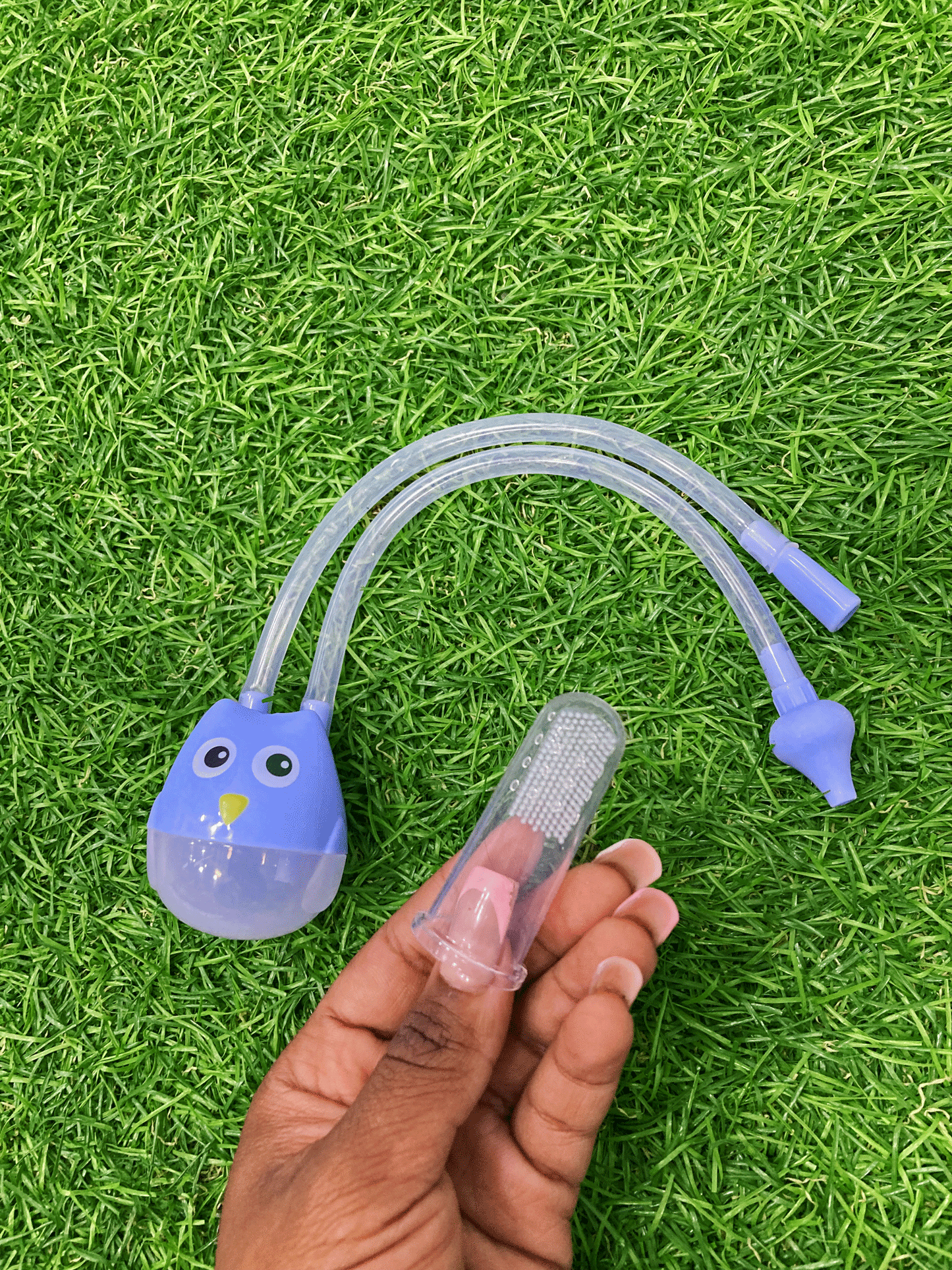 SET DE ASPIRADOR NASAL Y CEPILLO DENTAL DE DEDOS-BBX144