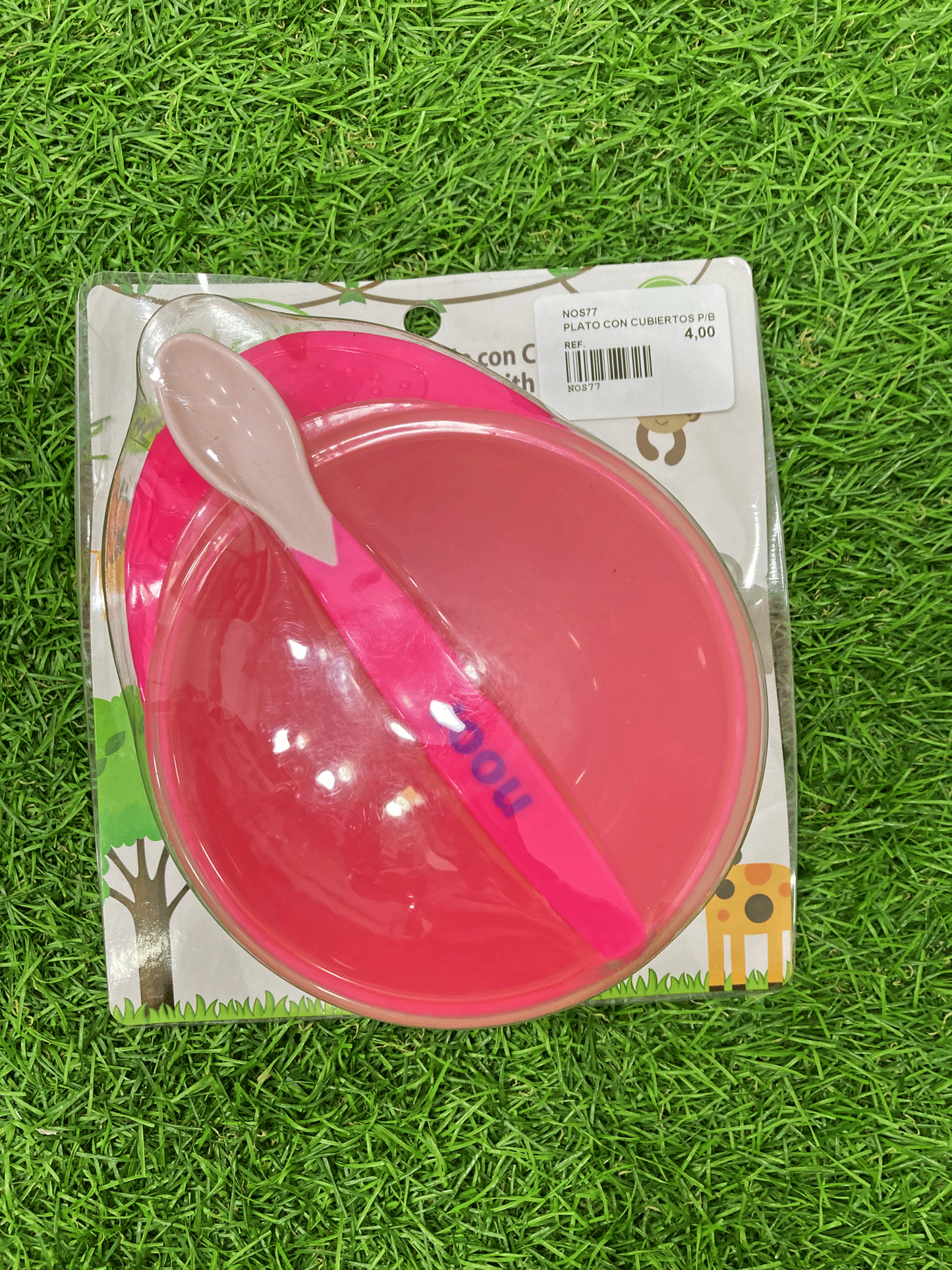 SET DE TASA Y CUBIERTOS - NOS77