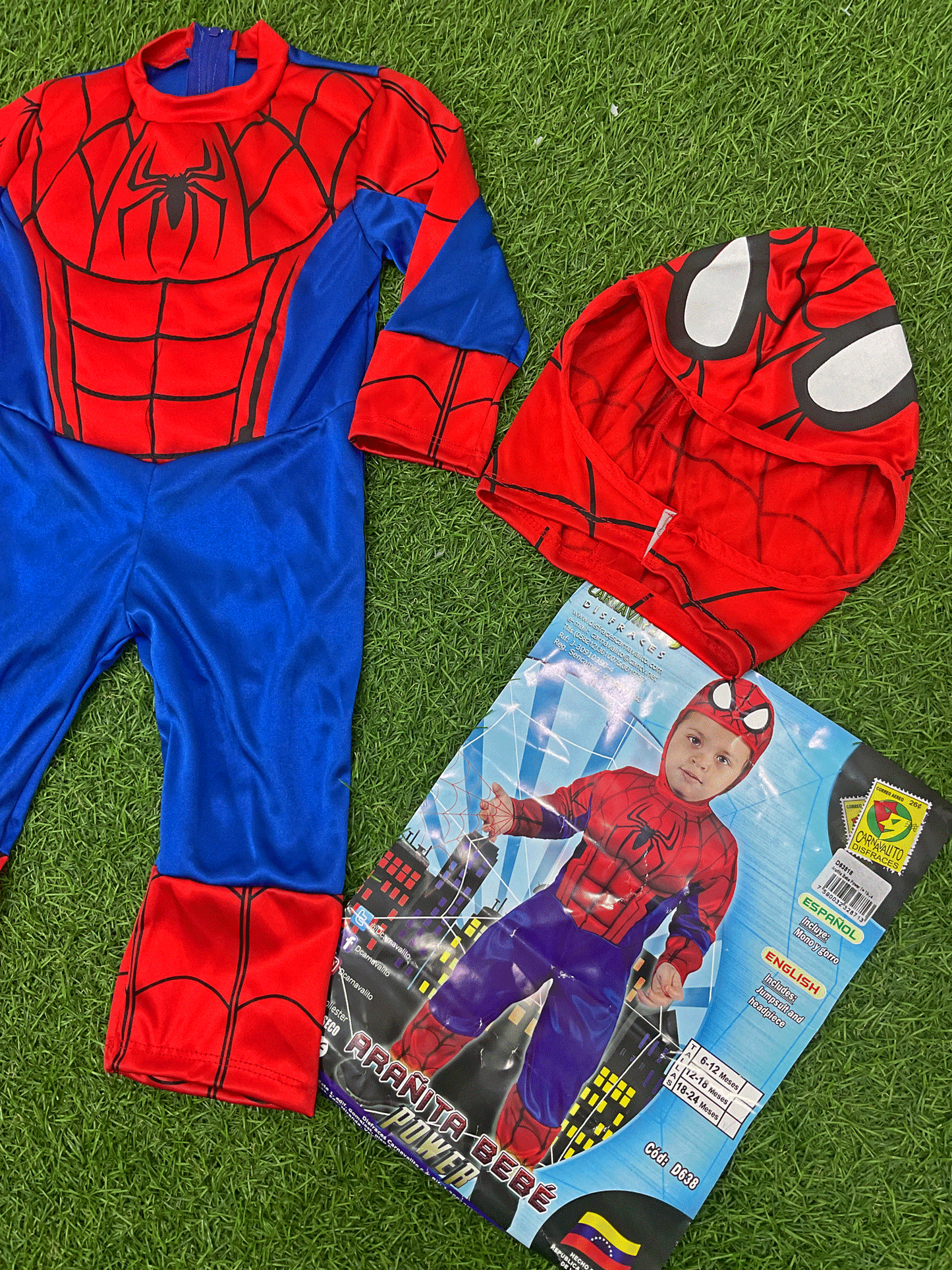 Disfraz de Spider Man