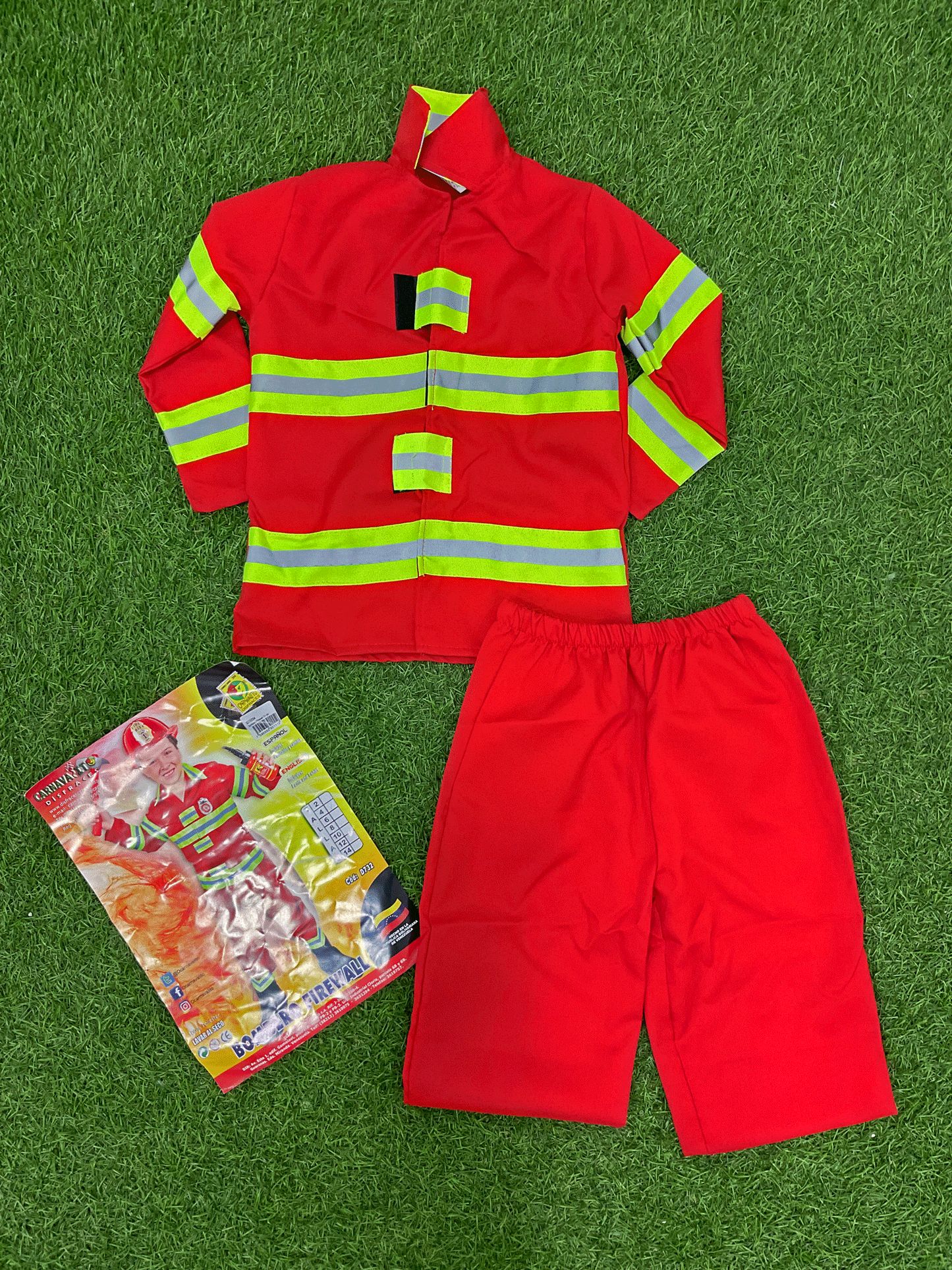 Disfraz Bombero