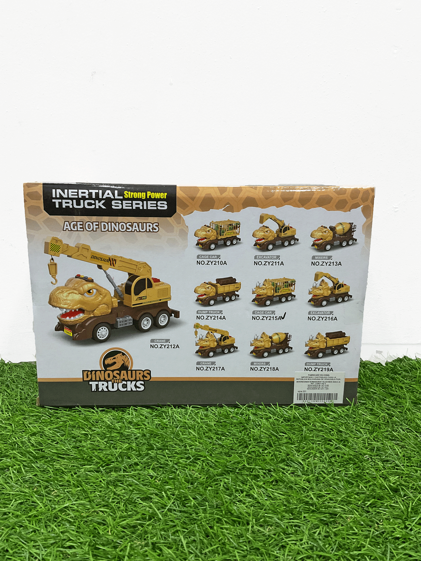 CARRO DE DINOSAURIO - KW33
