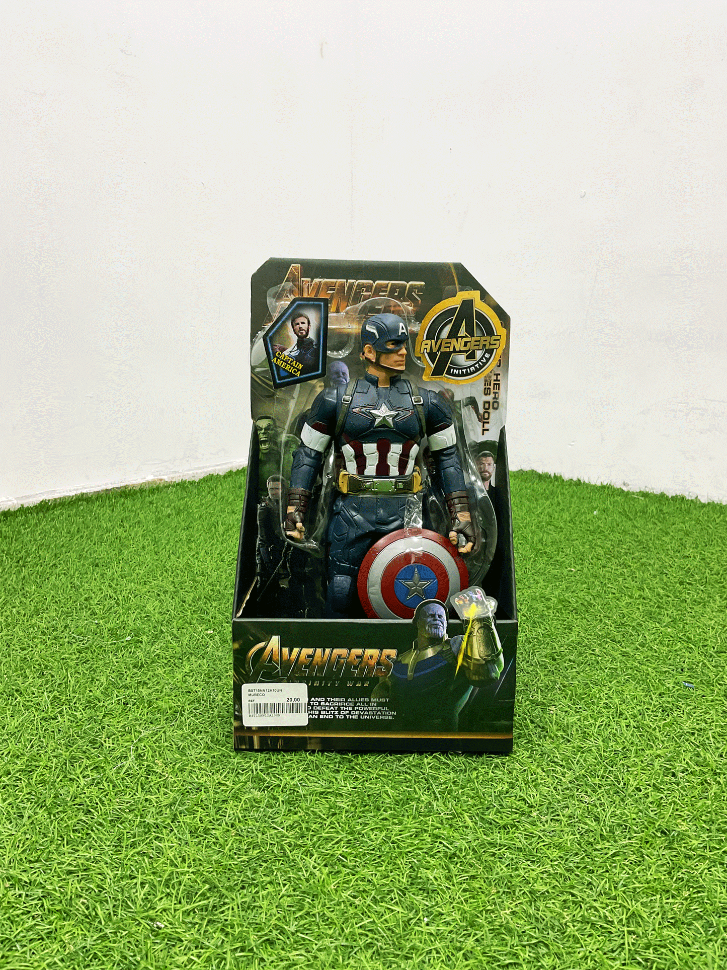 Muñeco Avenger Capitán América - NN12