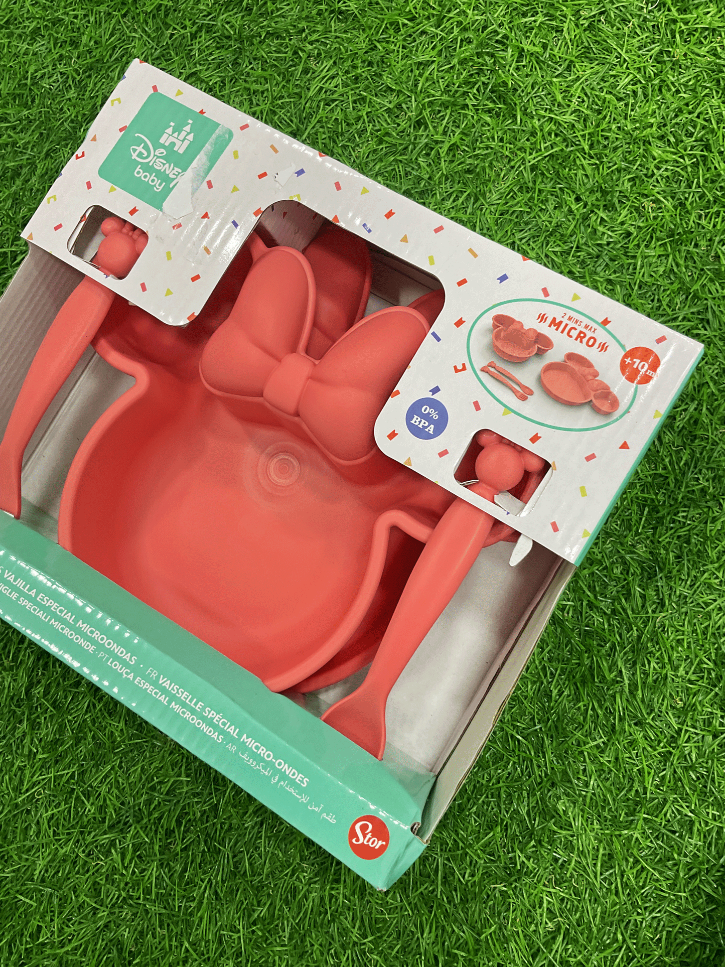 SET DE PLATO Y CUBIERTOS - 10796