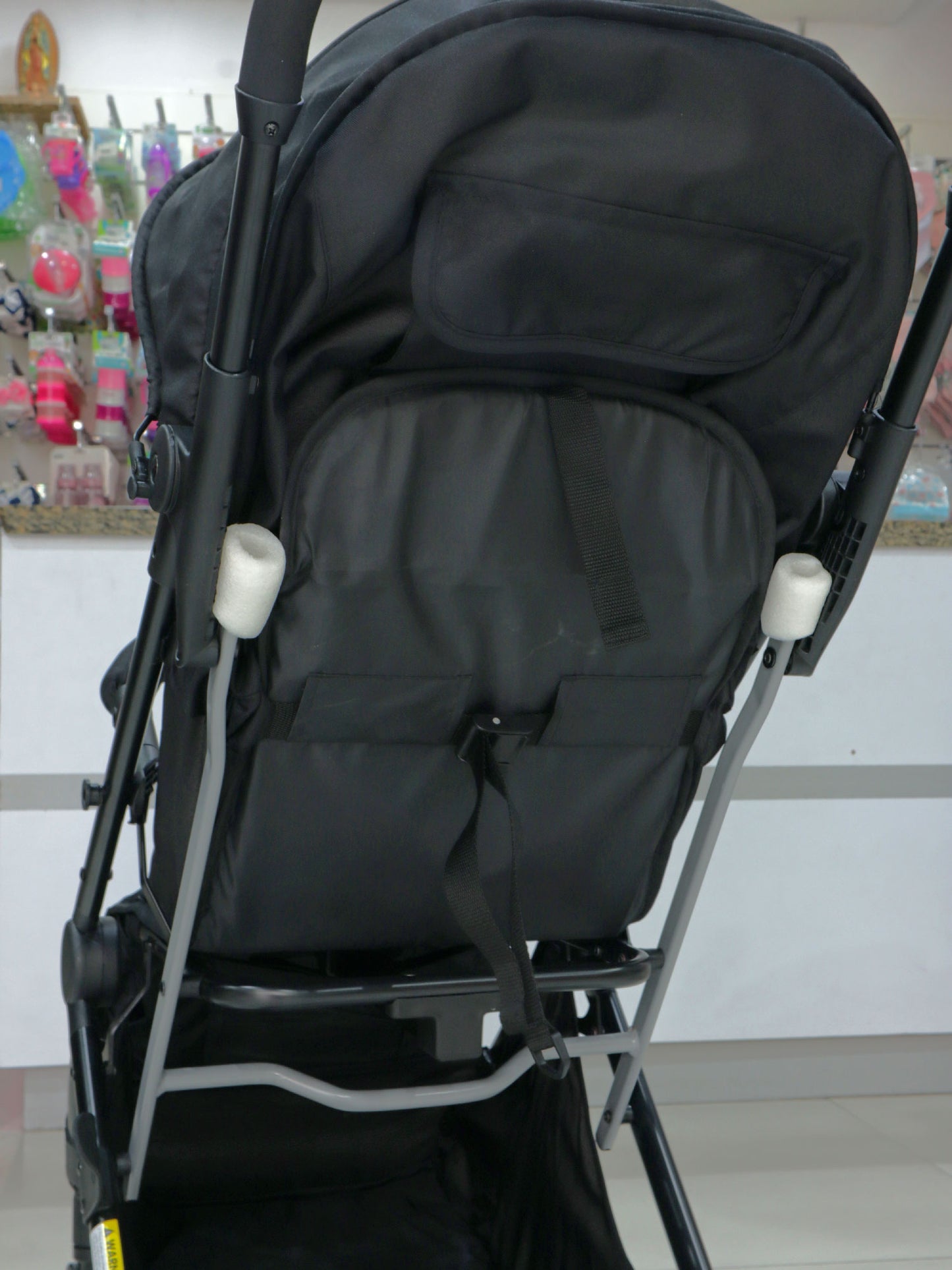 Coche con porta bebé - LP9947BLCK