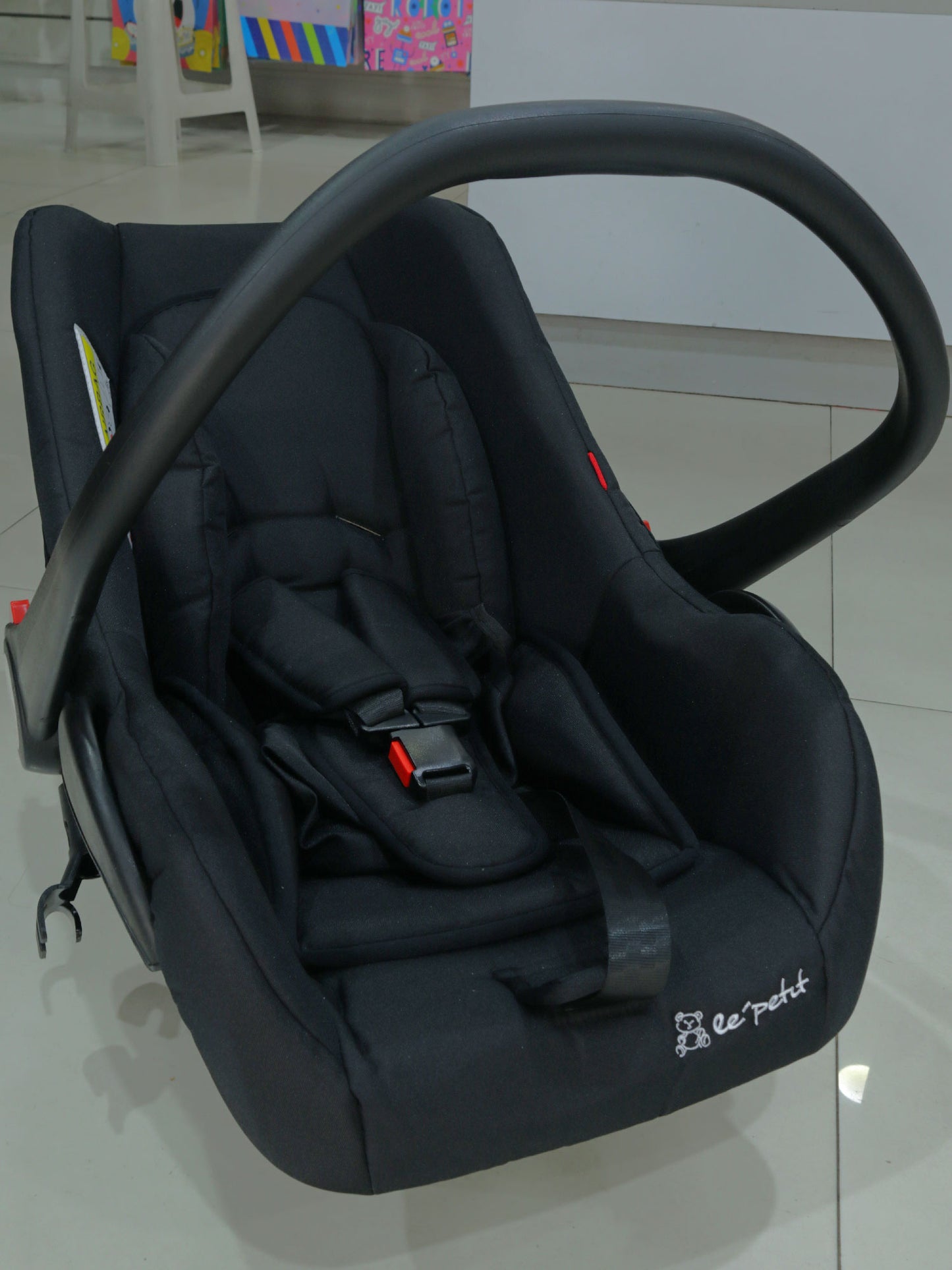 Coche con porta bebé - LP9947BLCK