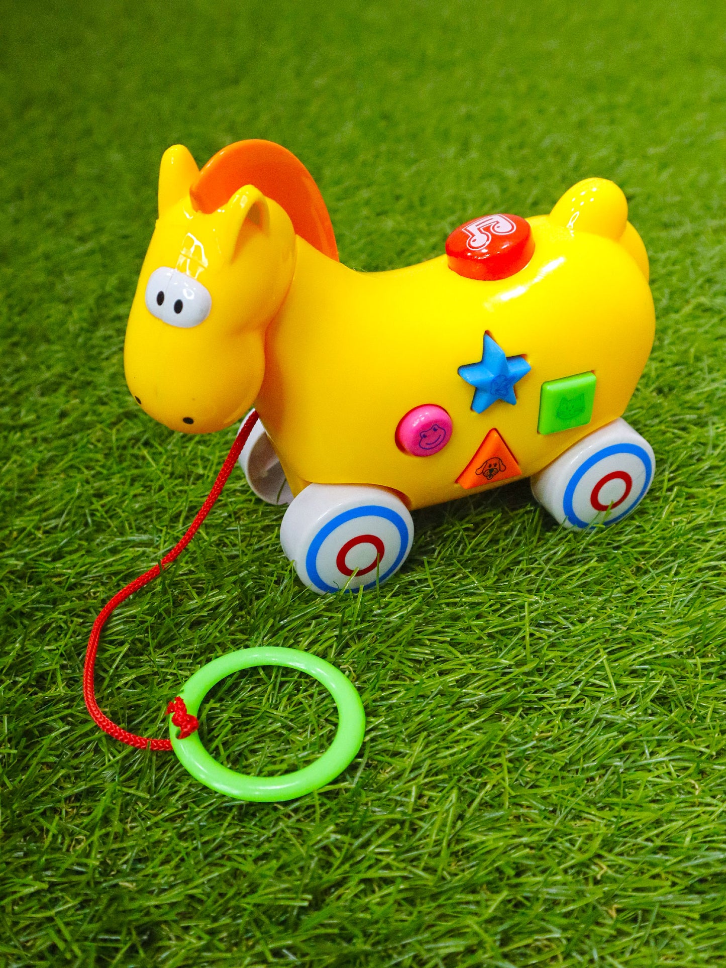 Caballito musical con cuerdita - PM89