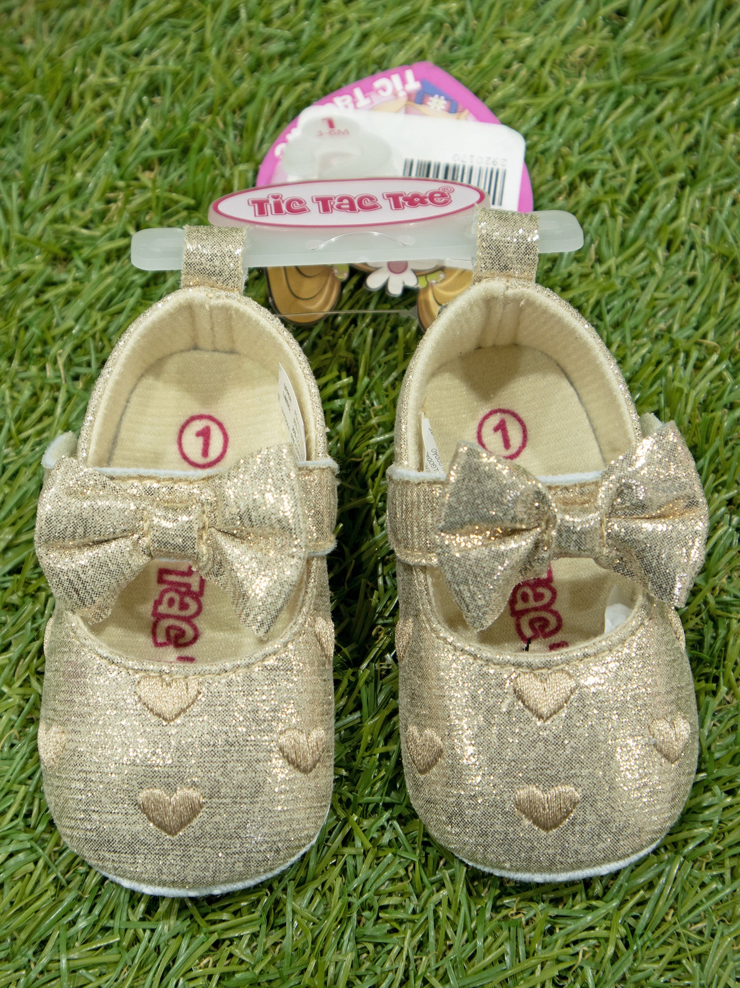Zapatos anti resbalantes con corazones - 2920170