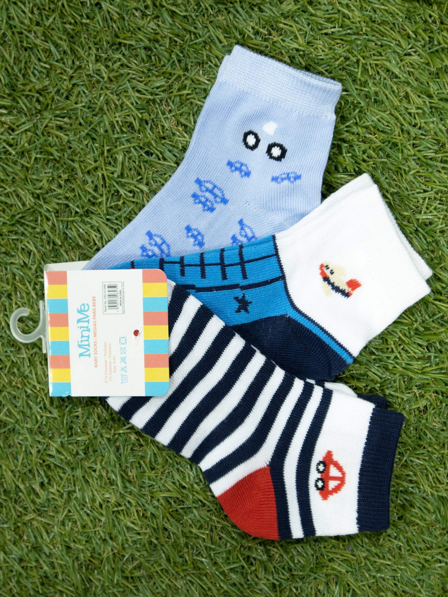 Pack de medias de carritos - 292-0128B