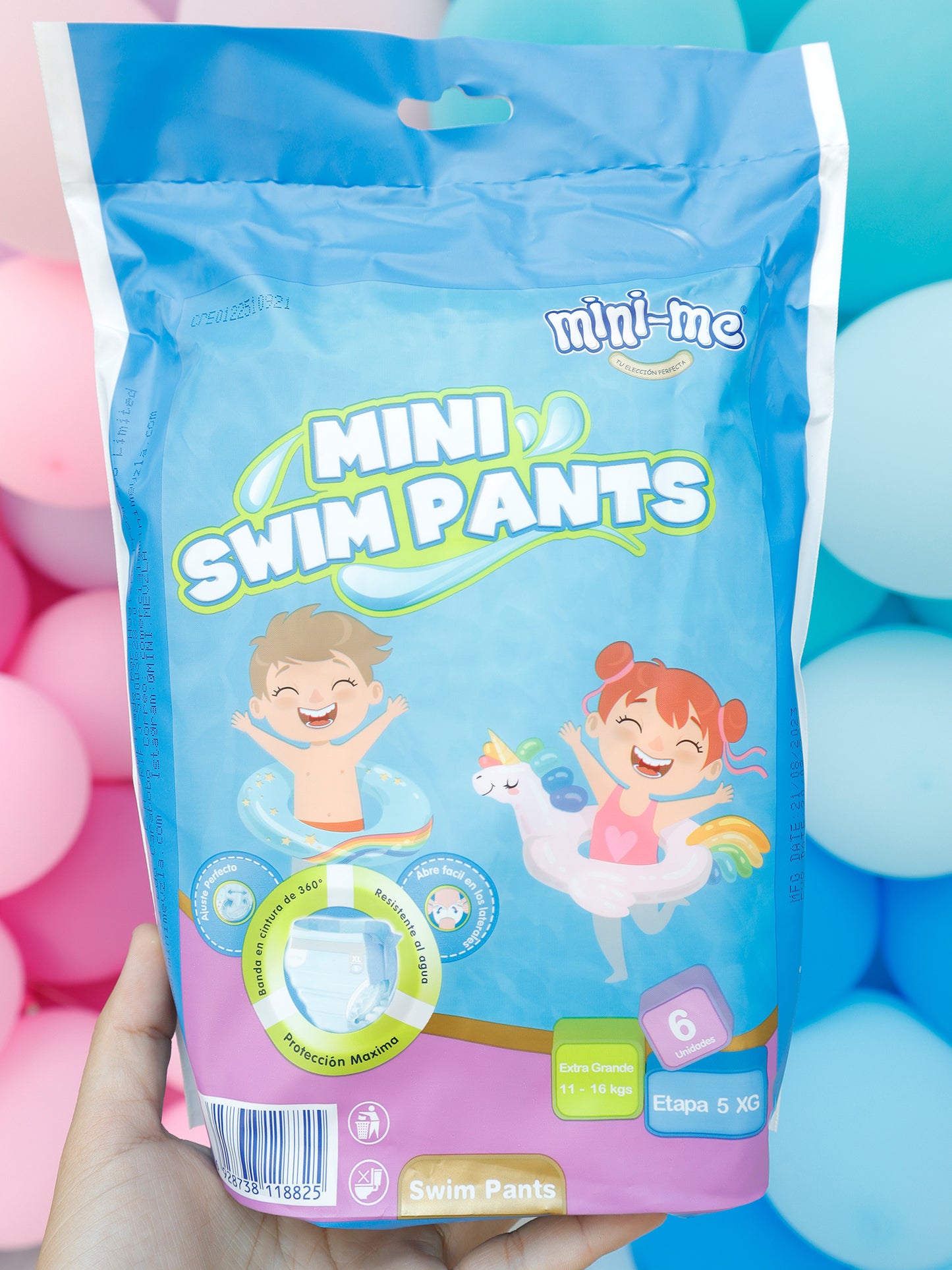 Pañales tipo pants para nadar EXTRA GRANDES XG