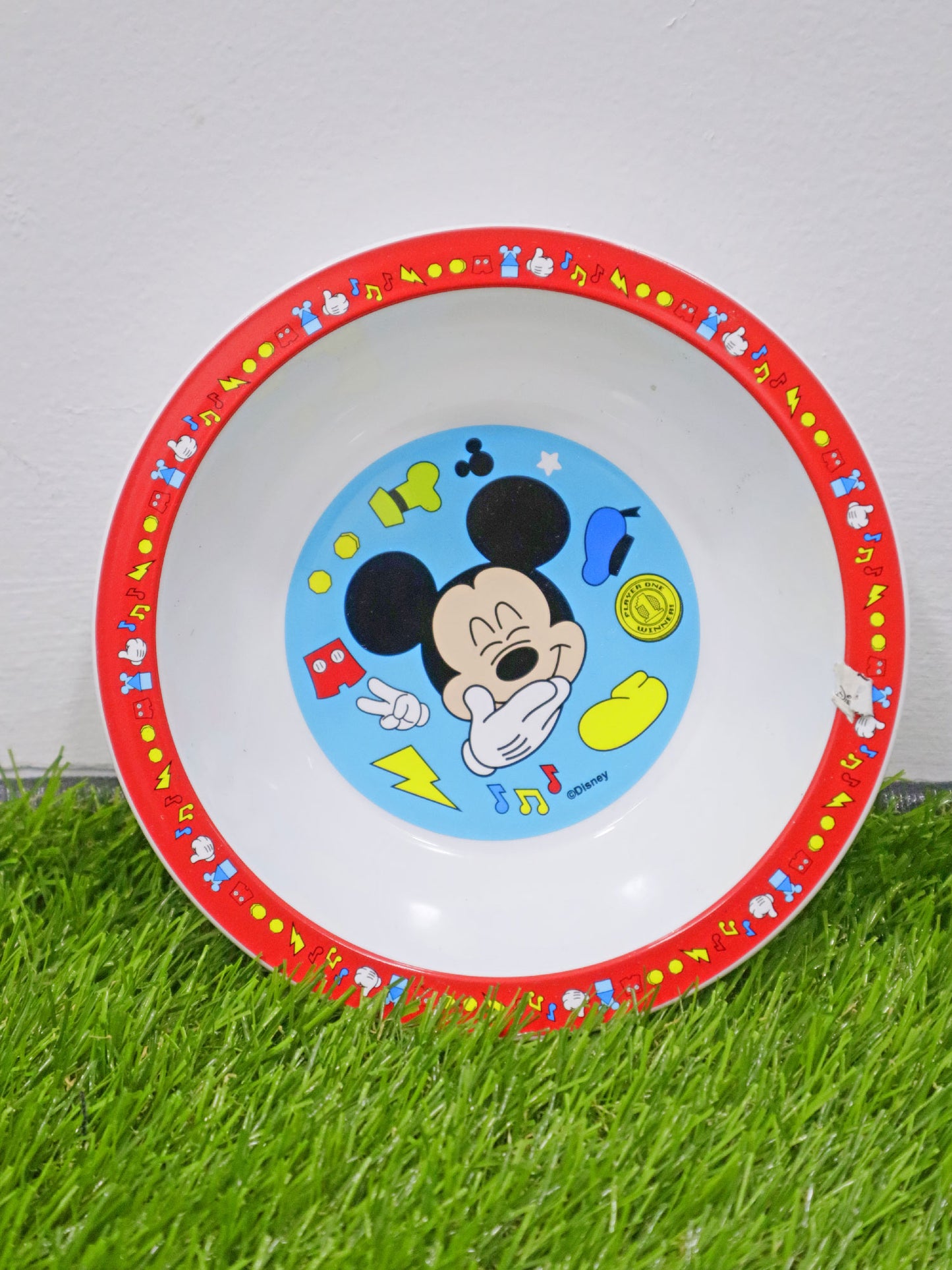 Plato Plástico de Mickey - DHMKBWL03