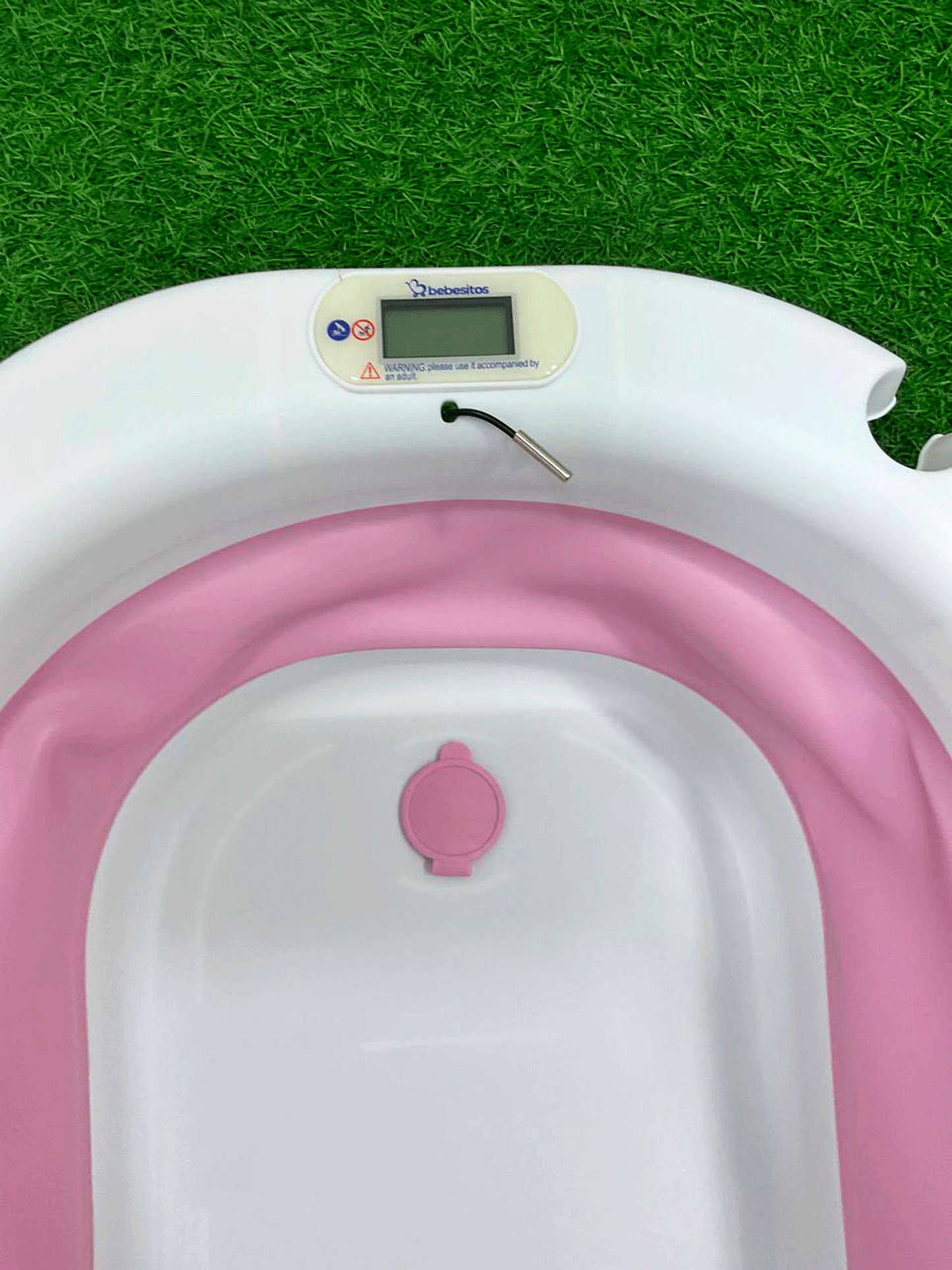 BAÑERA PLEGABLE CON TERMÓMETRO DÍGITAL - JM200