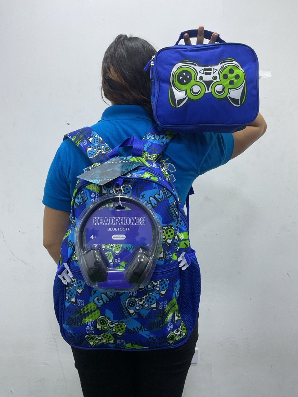 SET DE BOLSO+LONCHERA+AURICULARES - 4247206