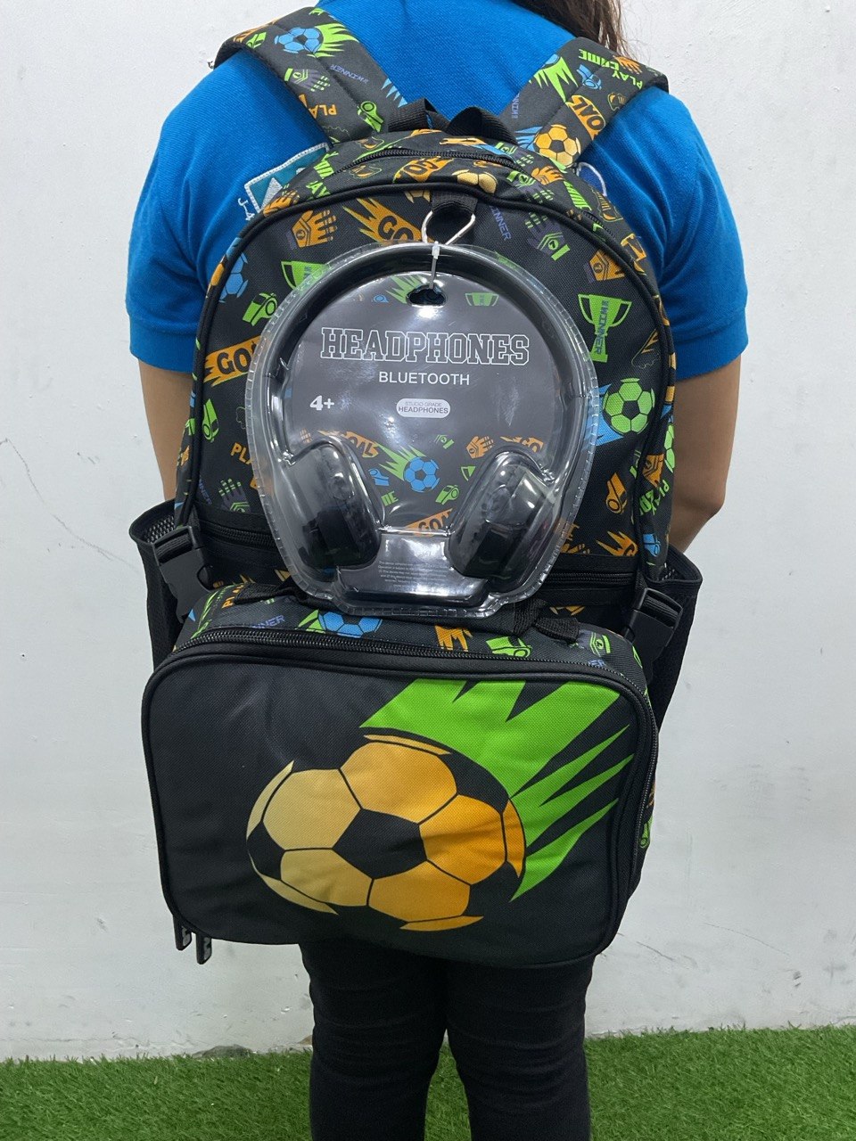 SET DE BOLSO+LONCHERA+AURICULARES - 4247206