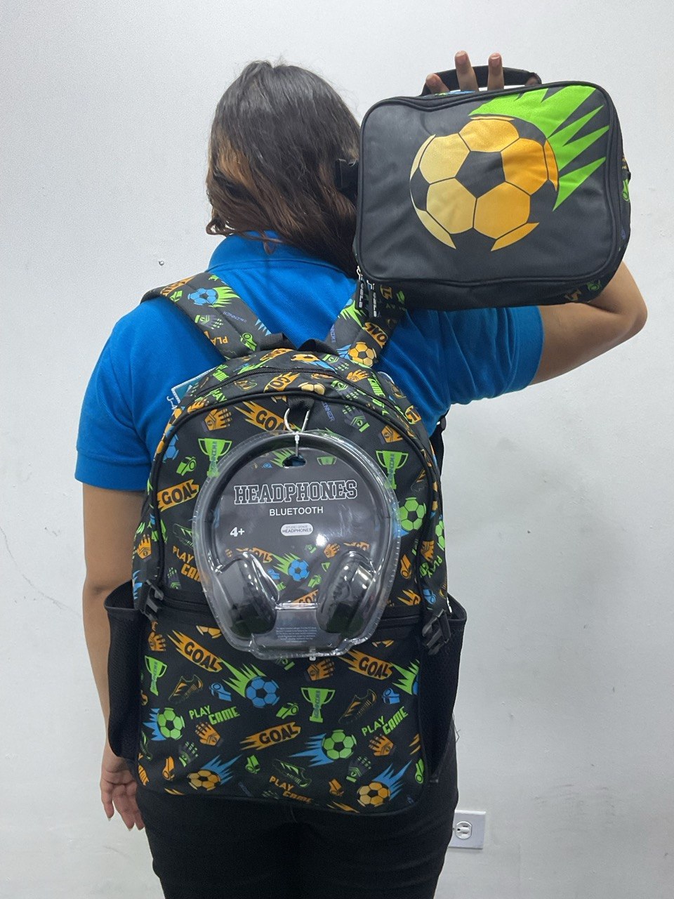 SET DE BOLSO+LONCHERA+AURICULARES - 4247206