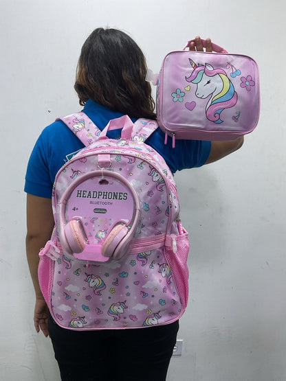 SET DE BOLSO+LONCHERA+AURICULARES - 4247205