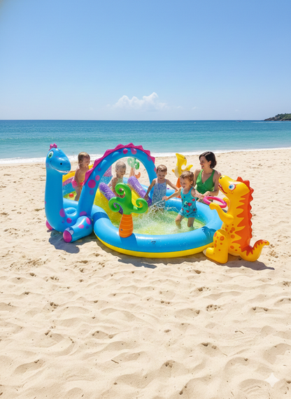 PISCINA INFLABLE DE DINO  - 57135NP