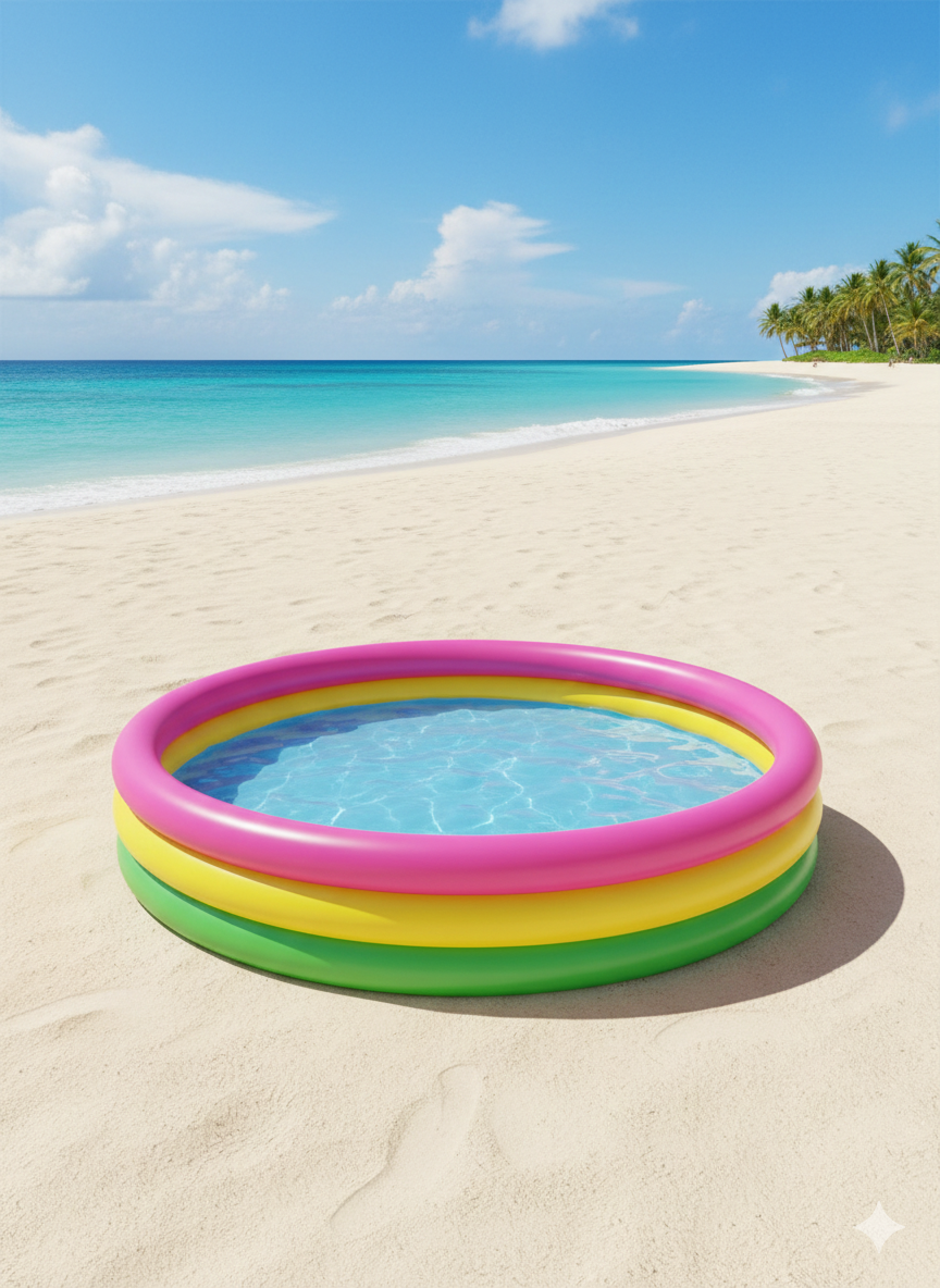 PISCINA DE ARO 3 COLORES - 57422NP