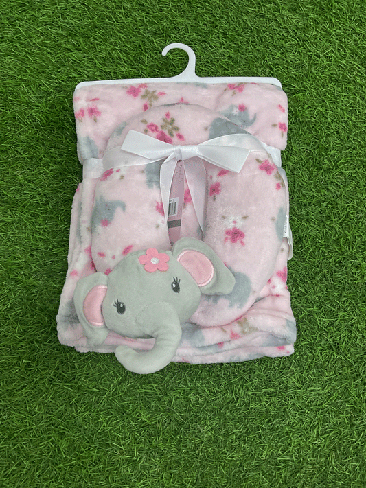 Manta de bebé con almohada cervical - D05592TT