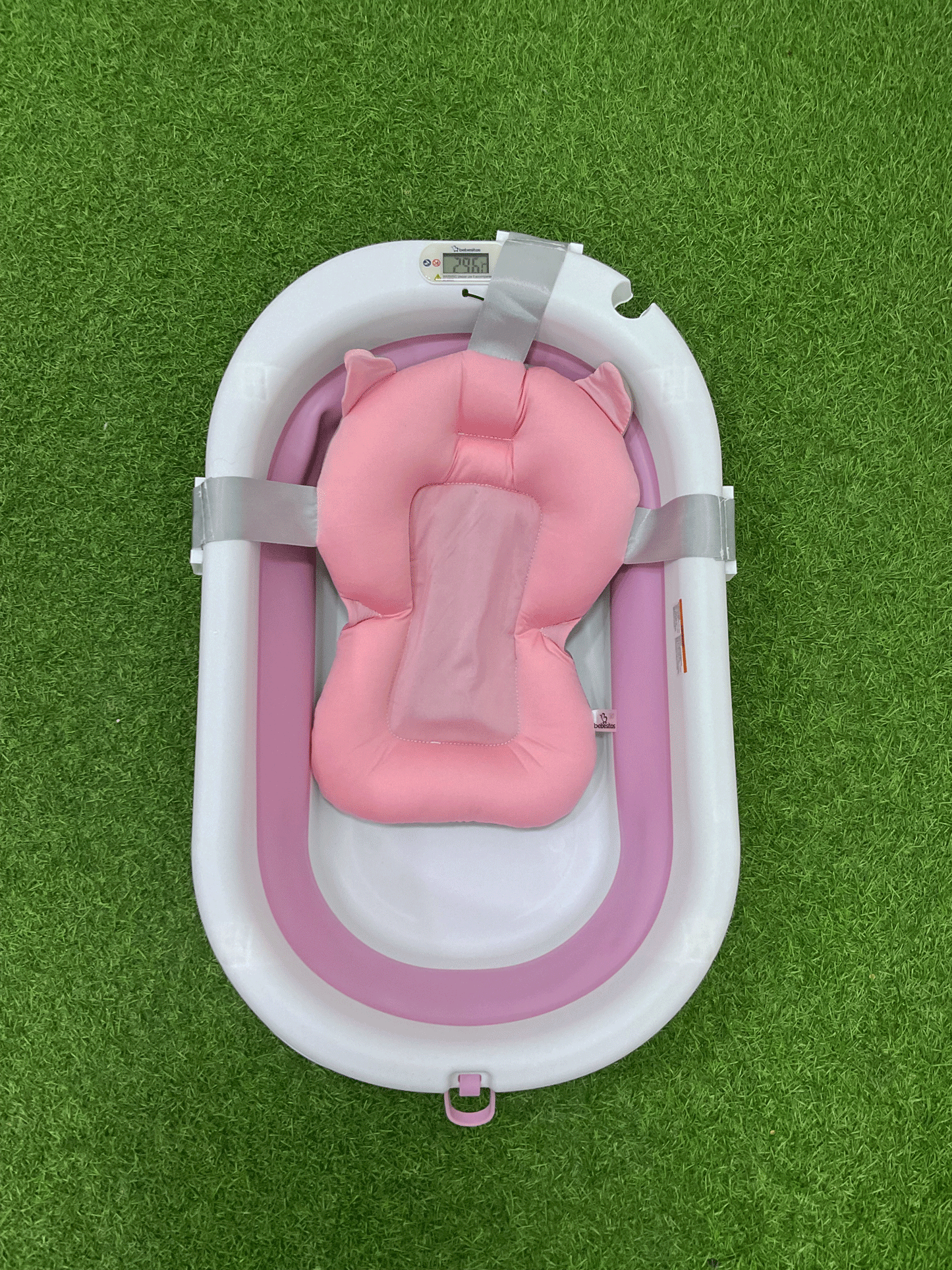 BAÑERA PLEGABLE CON TERMÓMETRO DÍGITAL - TUBBY6600