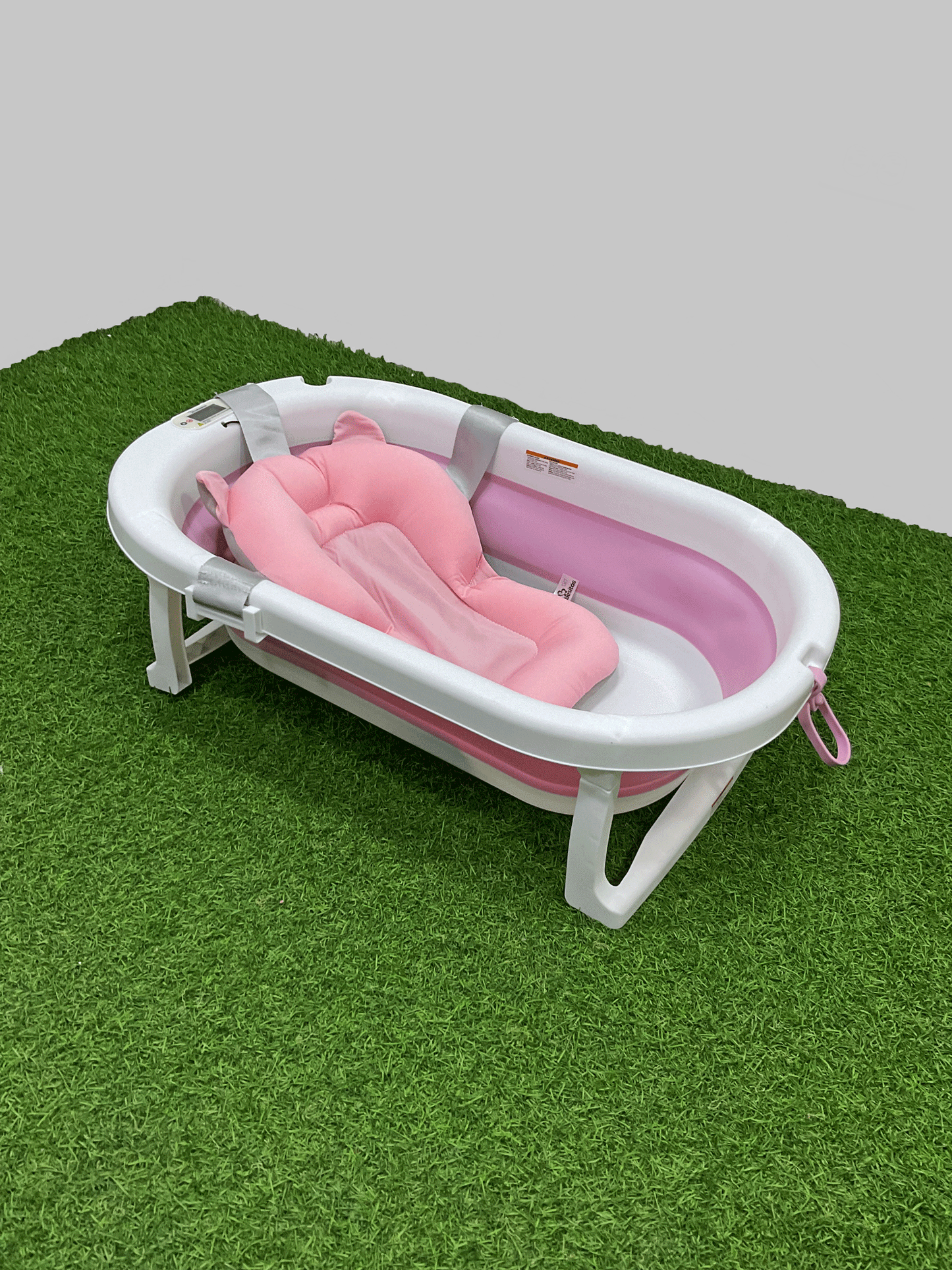 BAÑERA PLEGABLE CON TERMÓMETRO DÍGITAL - TUBBY6600