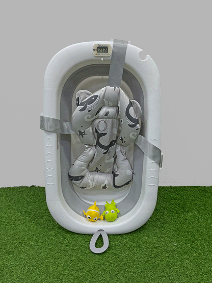 BAÑERA PLEGABLE CON TERMÓMETRO DÍGITAL - JJQ6666