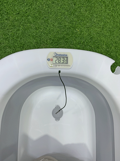 BAÑERA PLEGABLE CON TERMÓMETRO DÍGITAL - JJQ6666