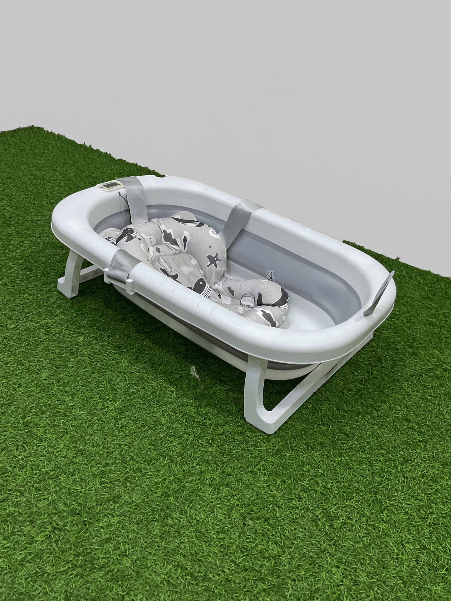 BAÑERA PLEGABLE CON TERMÓMETRO DÍGITAL - JJQ6666