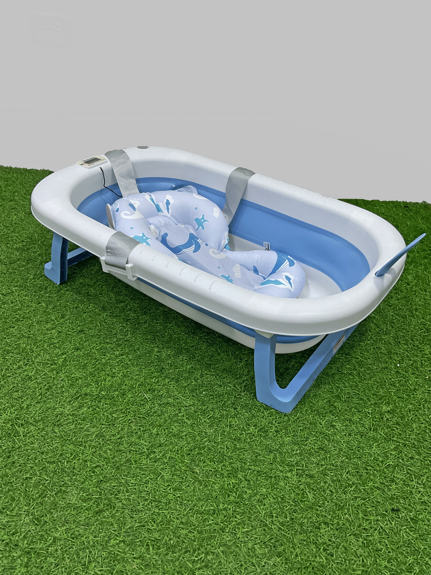 BAÑERA PLEGABLE CON TERMÓMETRO DÍGITAL - JJQ6666