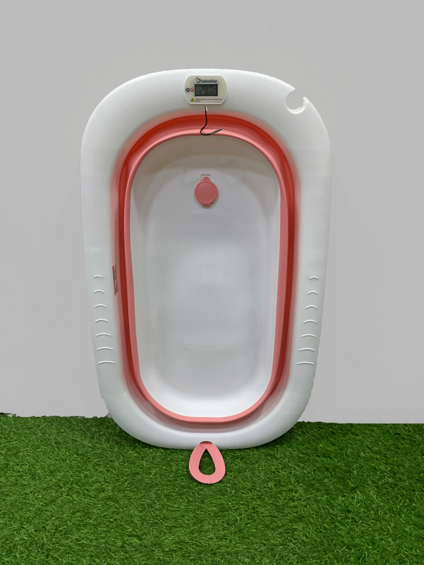 BAÑERA PLEGABLE CON TERMÓMETRO DÍGITAL - JJQ6666