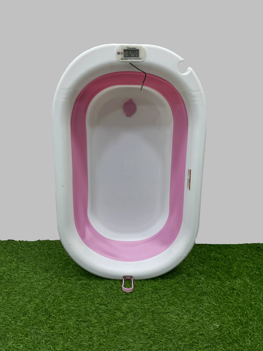 BAÑERA PLEGABLE CON TERMÓMETRO DÍGITAL -TUBBY5500